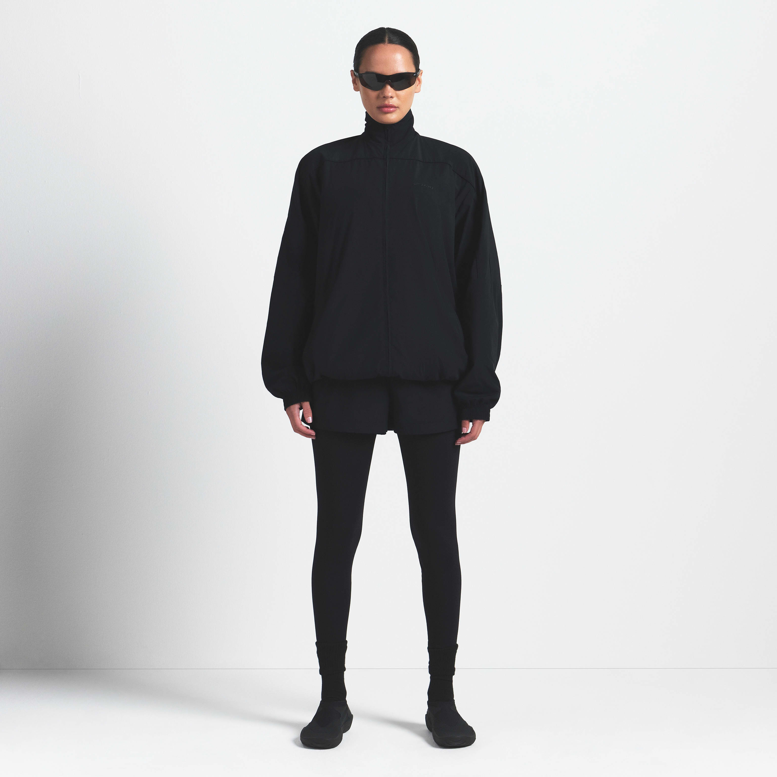 NikeSKIMS Woven Nylon Women's Oversized Track Jacket