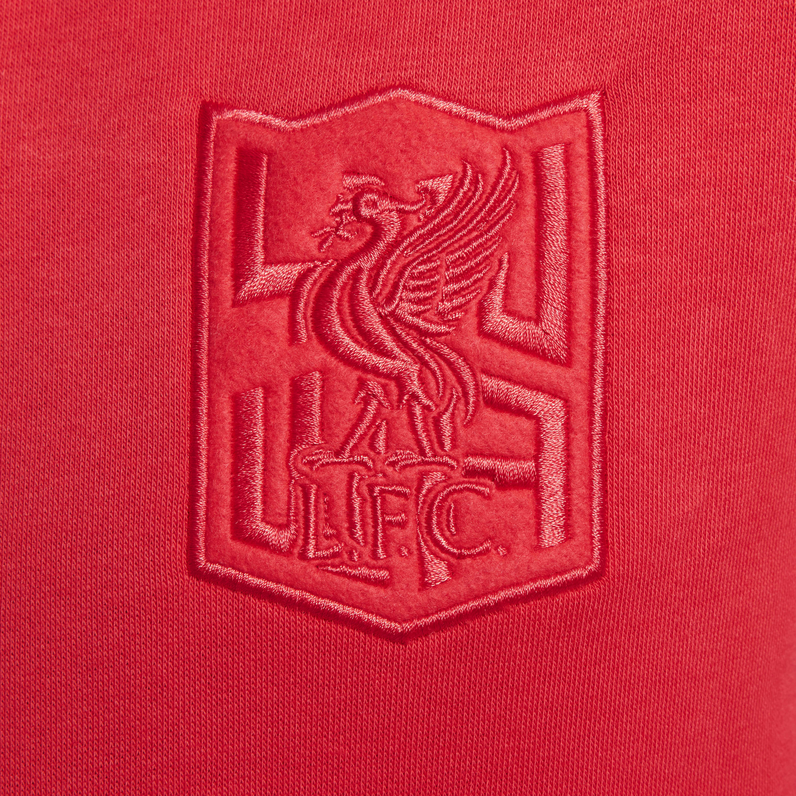 Liverpool FC Club Third Big Kids' (Boys') Nike Soccer Pullover Hoodie