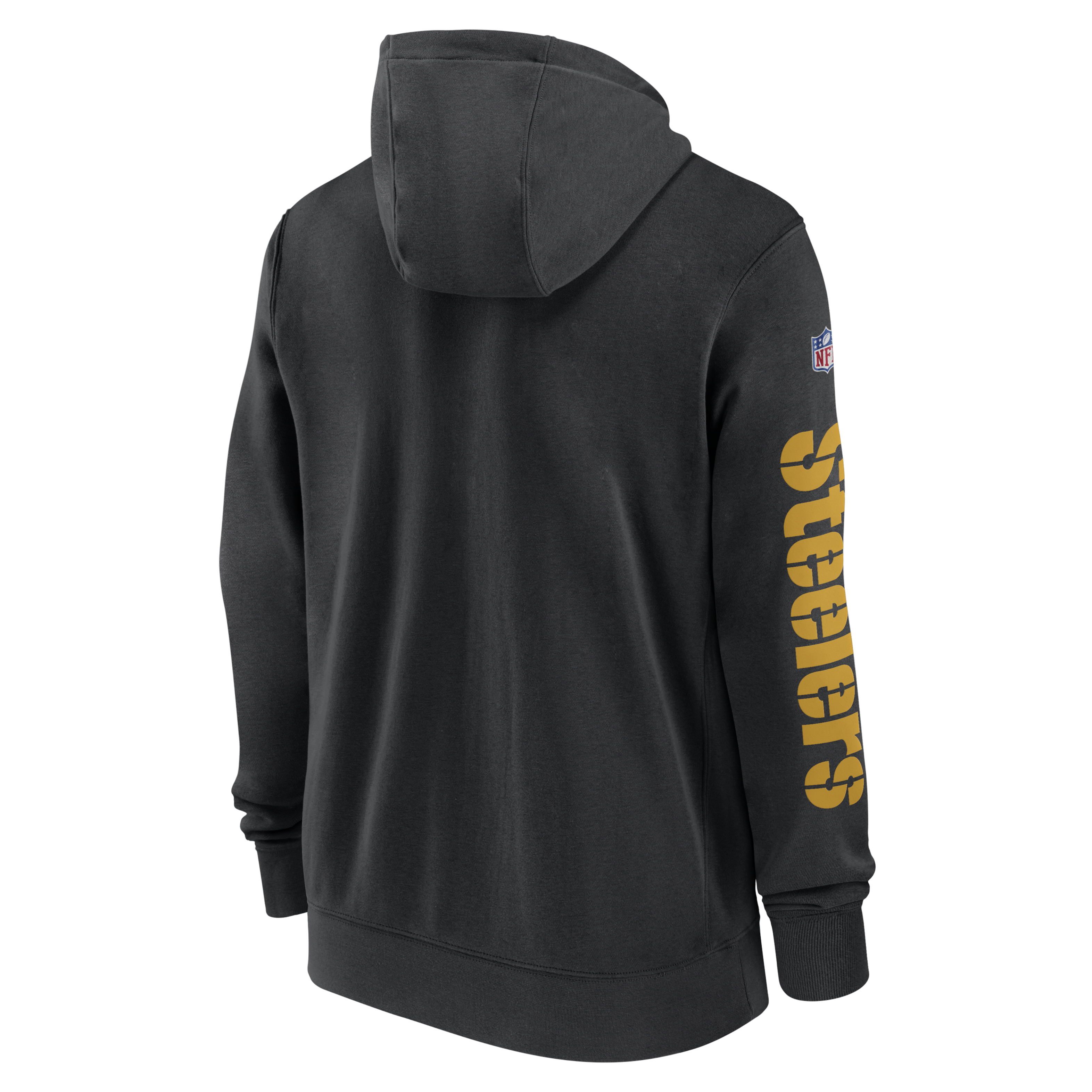 Pittsburgh Steelers Sideline Team Issue Club Men's Nike Full Zip Hoodie