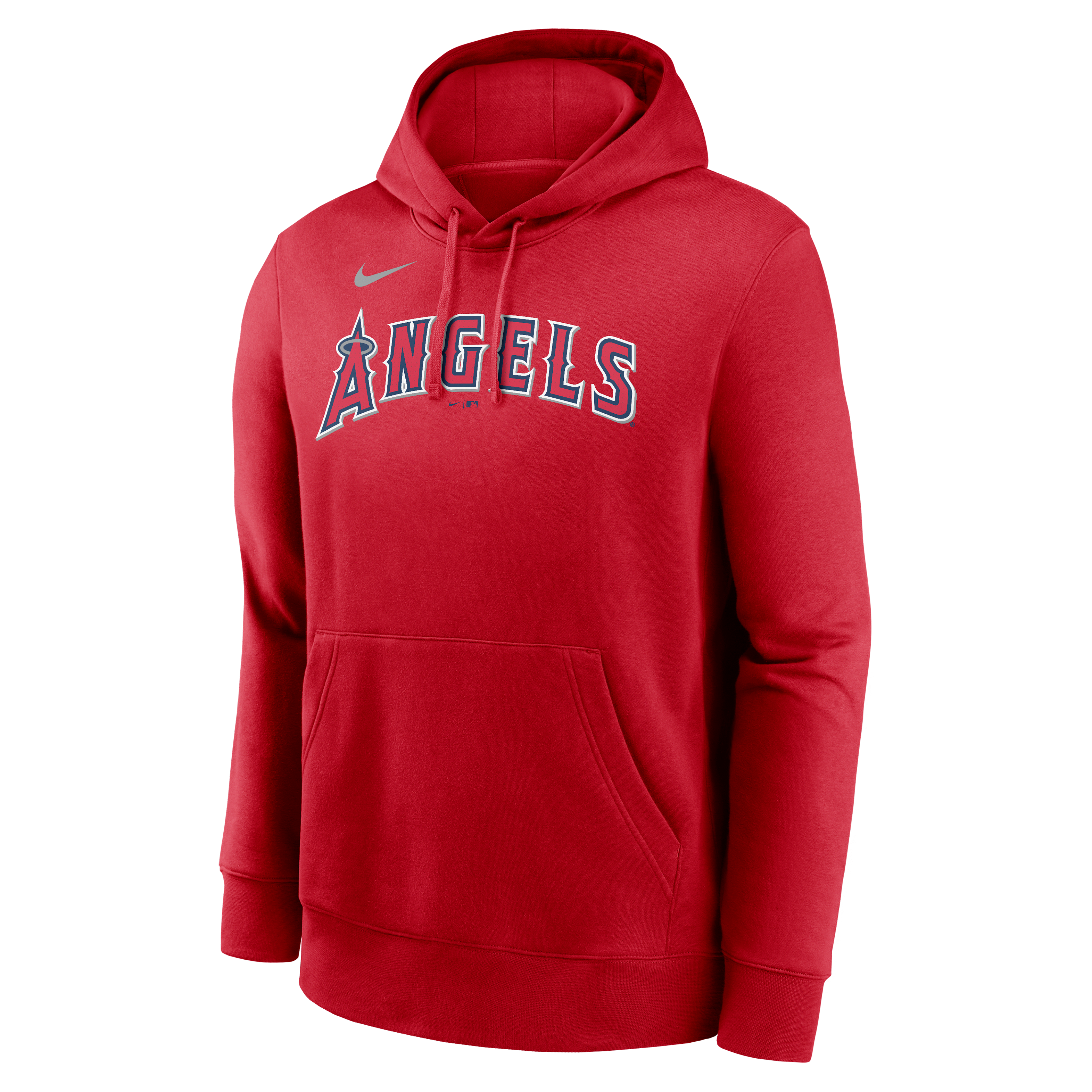 Mike Trout Los Angeles Angels Club Men's Nike MLB Pullover Hoodie