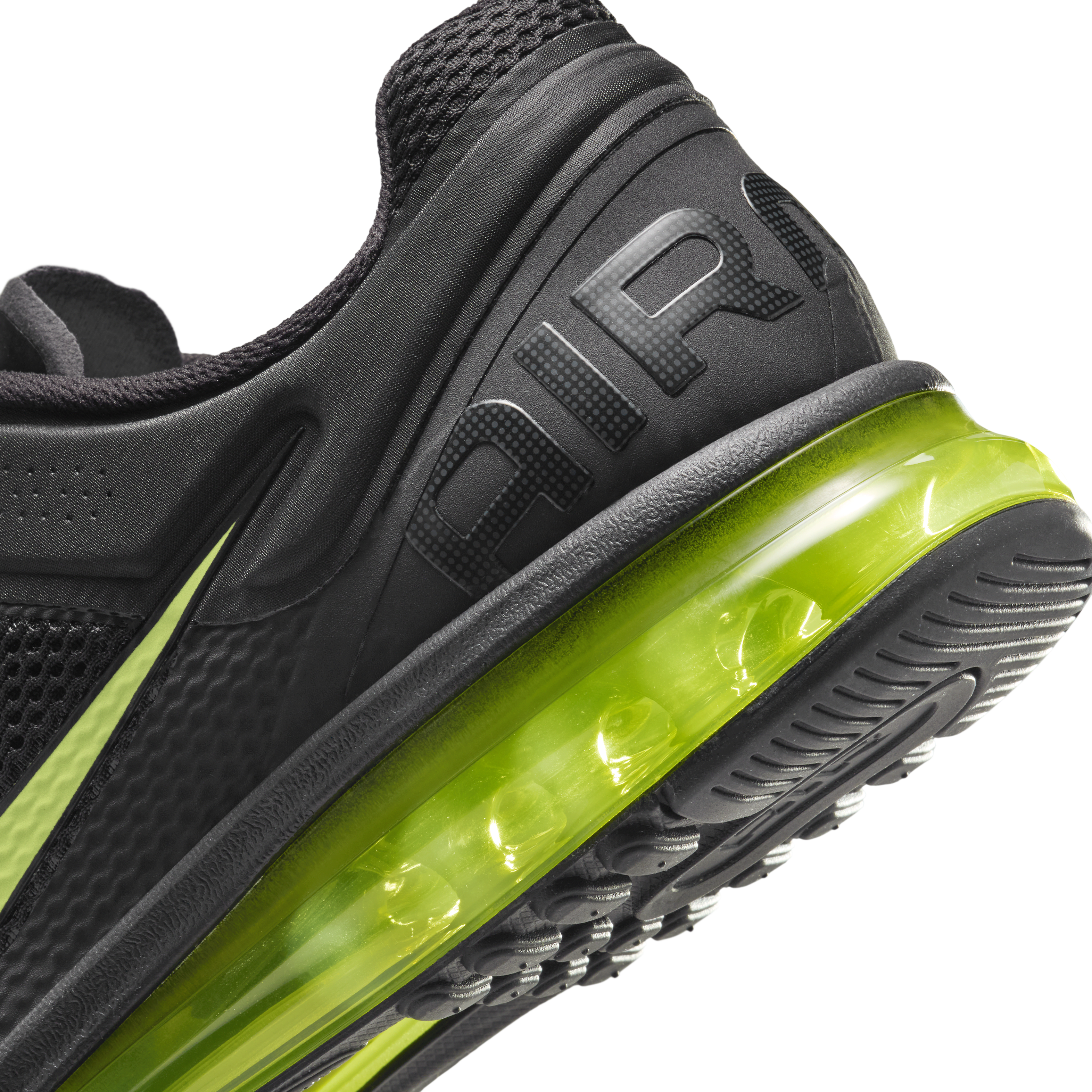 mens neon green nike air max