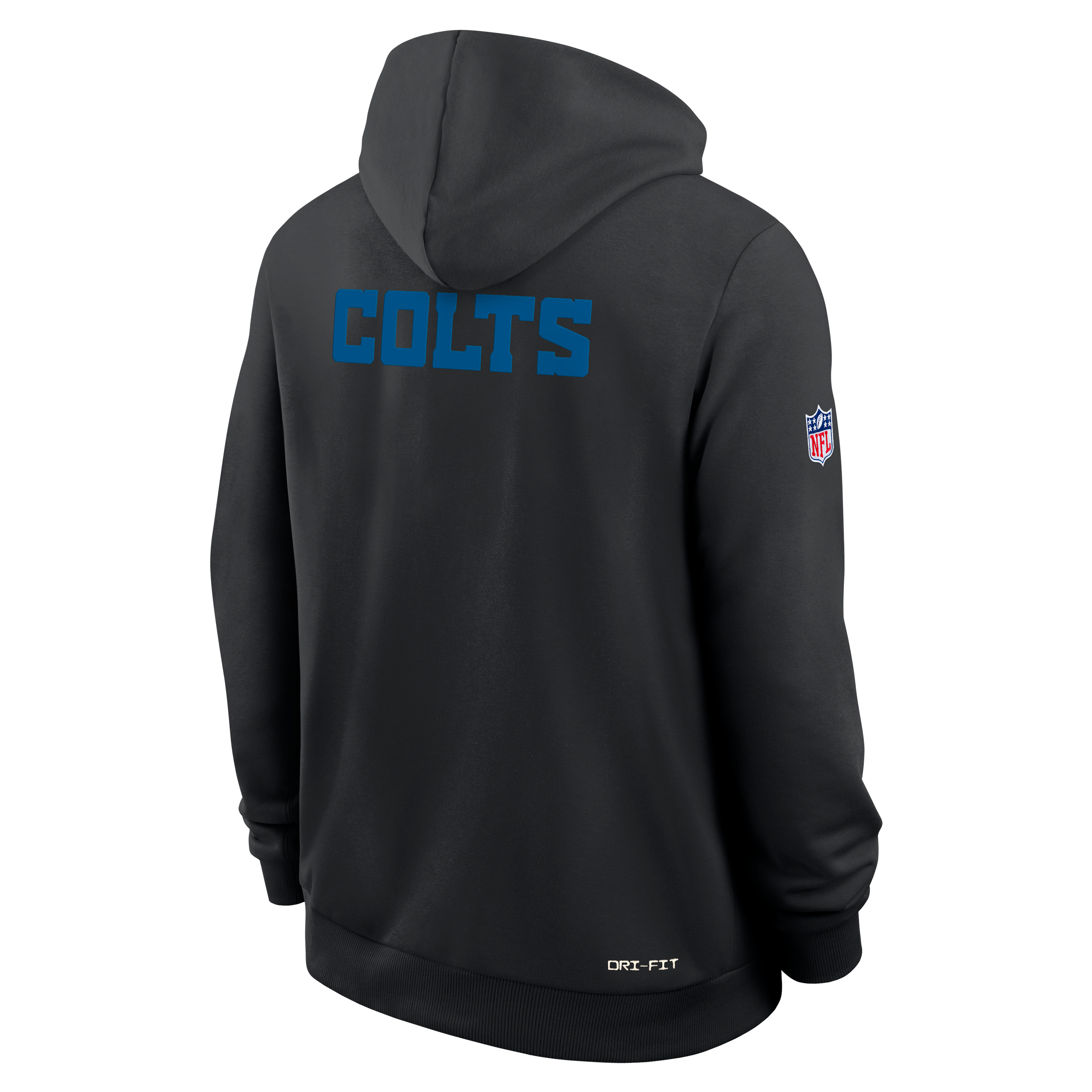 Indianapolis Colts Alt 2 Tight Coverage Sideline Men's Nike Dri-FIT NFL Pullover Hoodie