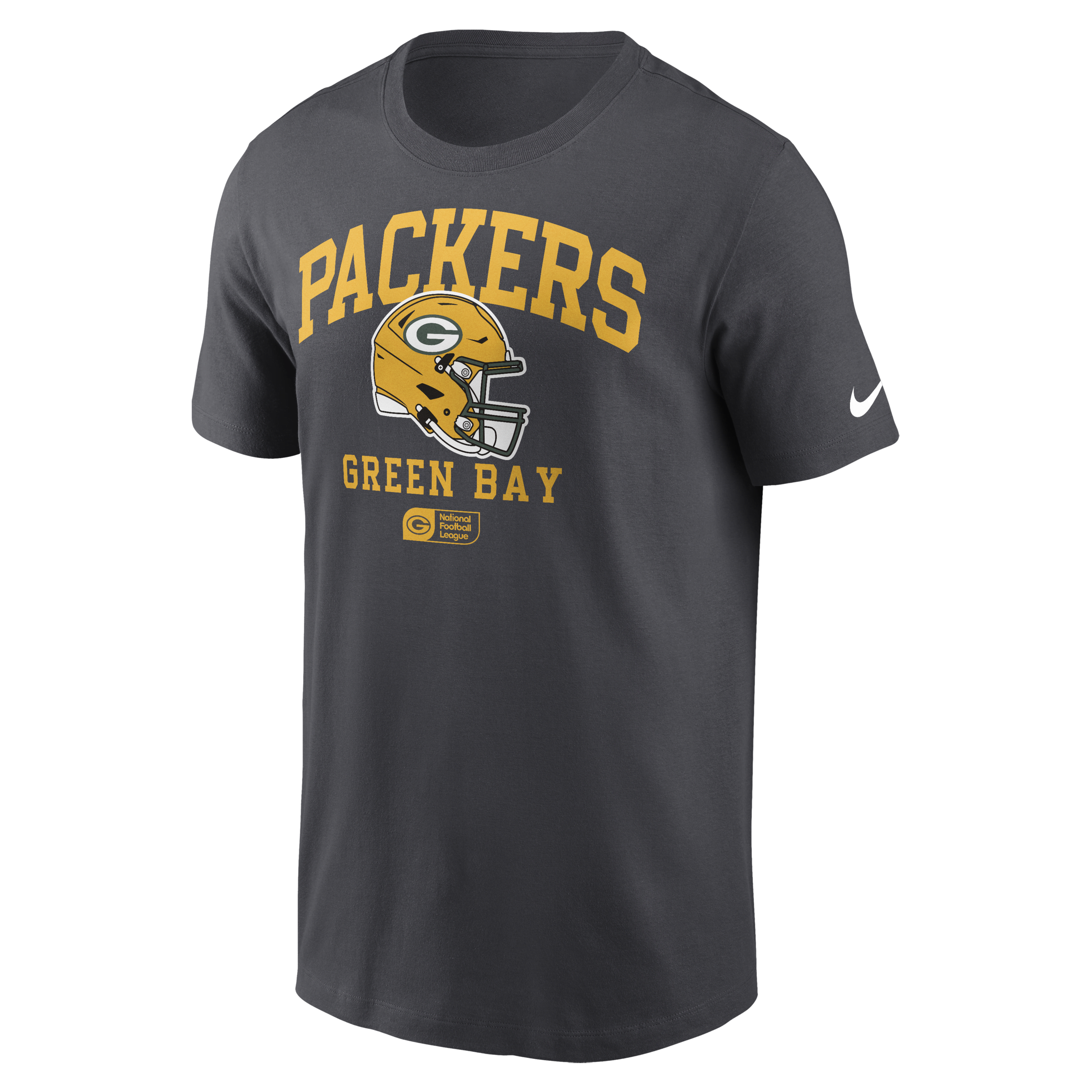 Green Bay Packers Helmet Essential Men's Nike NFL T-Shirt