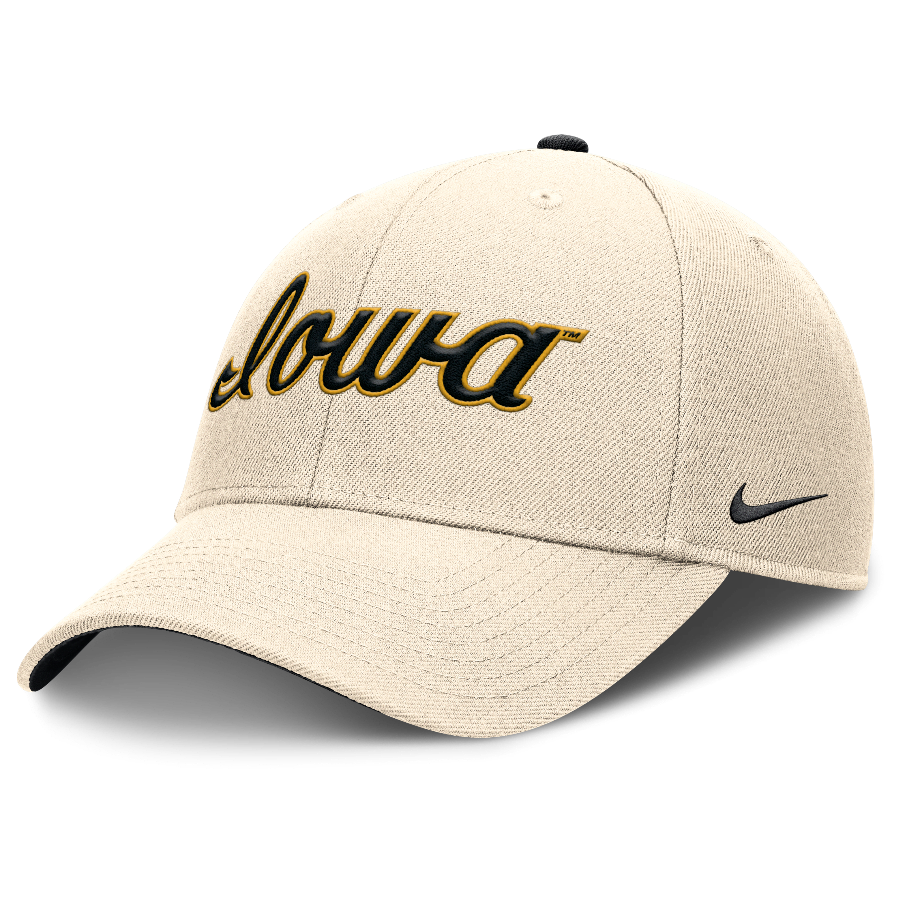 Iowa Hawkeyes Primetime Rise Men's Nike College Adjustable Hat