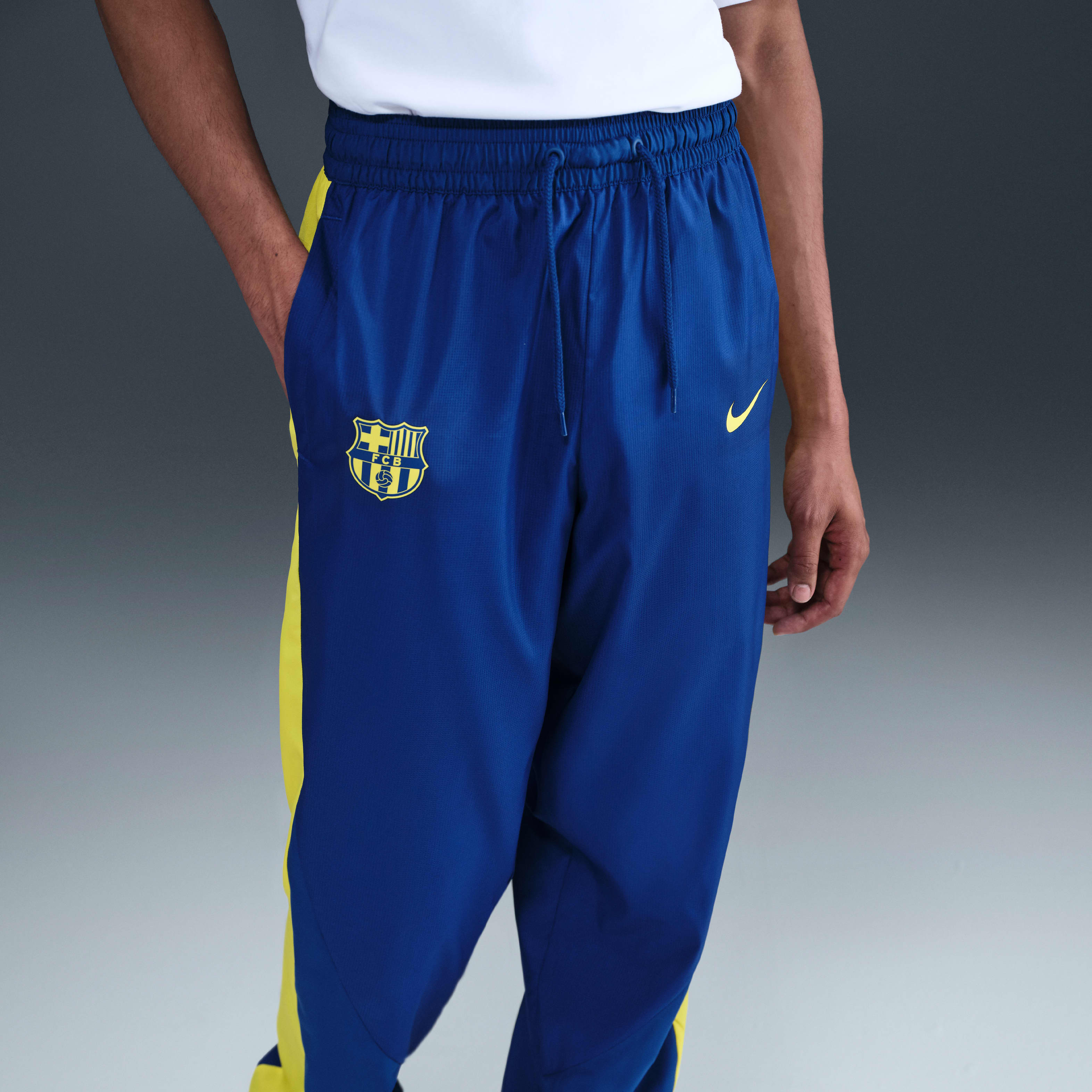 FC Barcelona Starting 5 Fourth Men's Nike Soccer Woven Pants