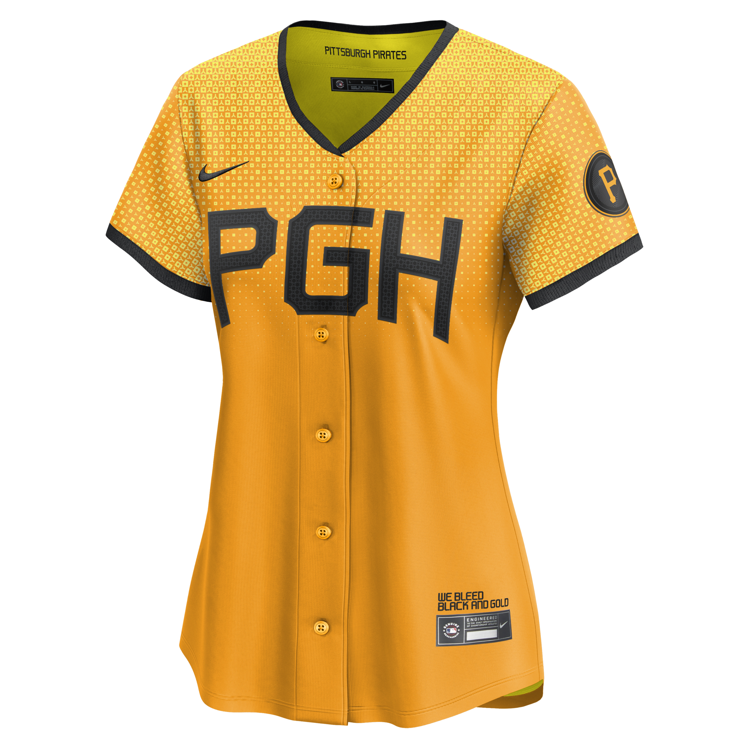 Roberto Clemente Pittsburgh Pirates City Connect Women's Nike Dri-FIT ADV MLB Limited Jersey