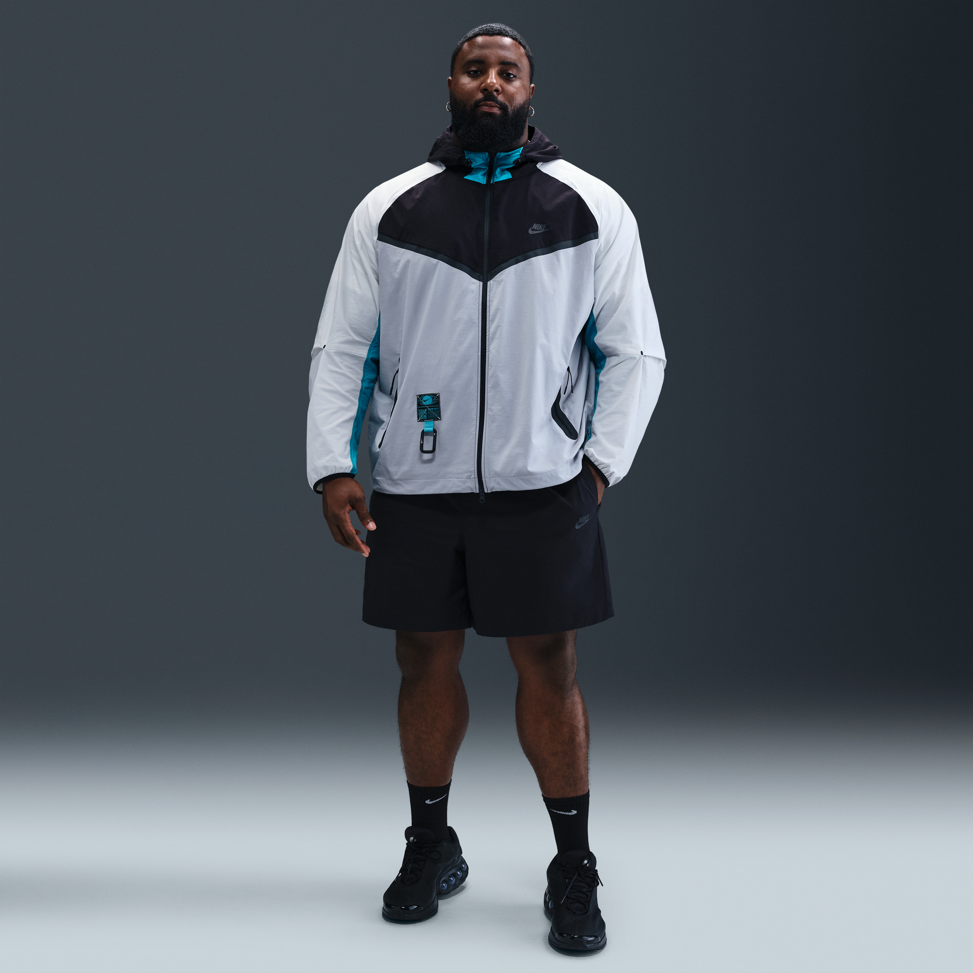 Nike Tech Men's Woven Windrunner Full-Zip Jacket