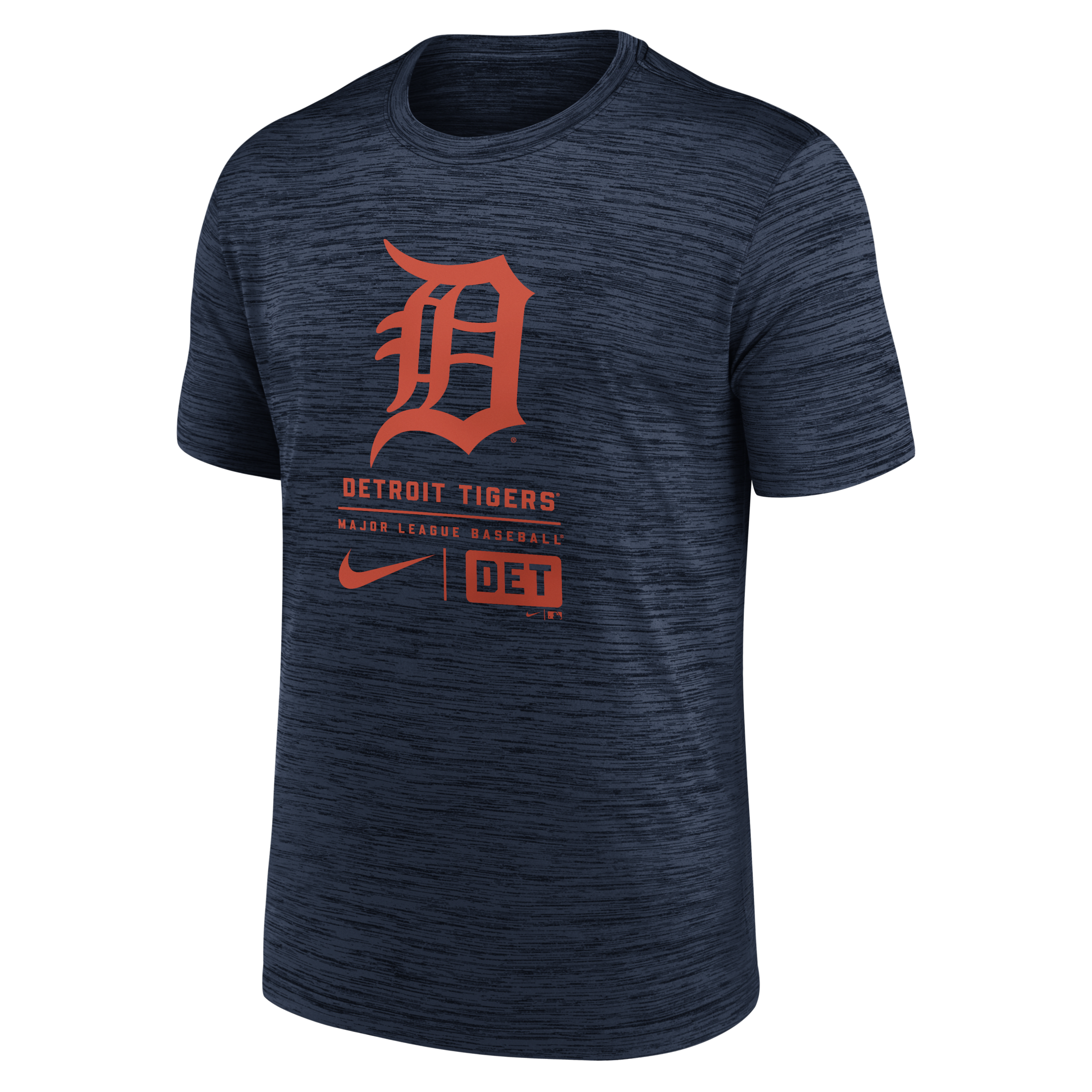 Detroit Tigers Large Logo Velocity Men's Nike MLB T-Shirt