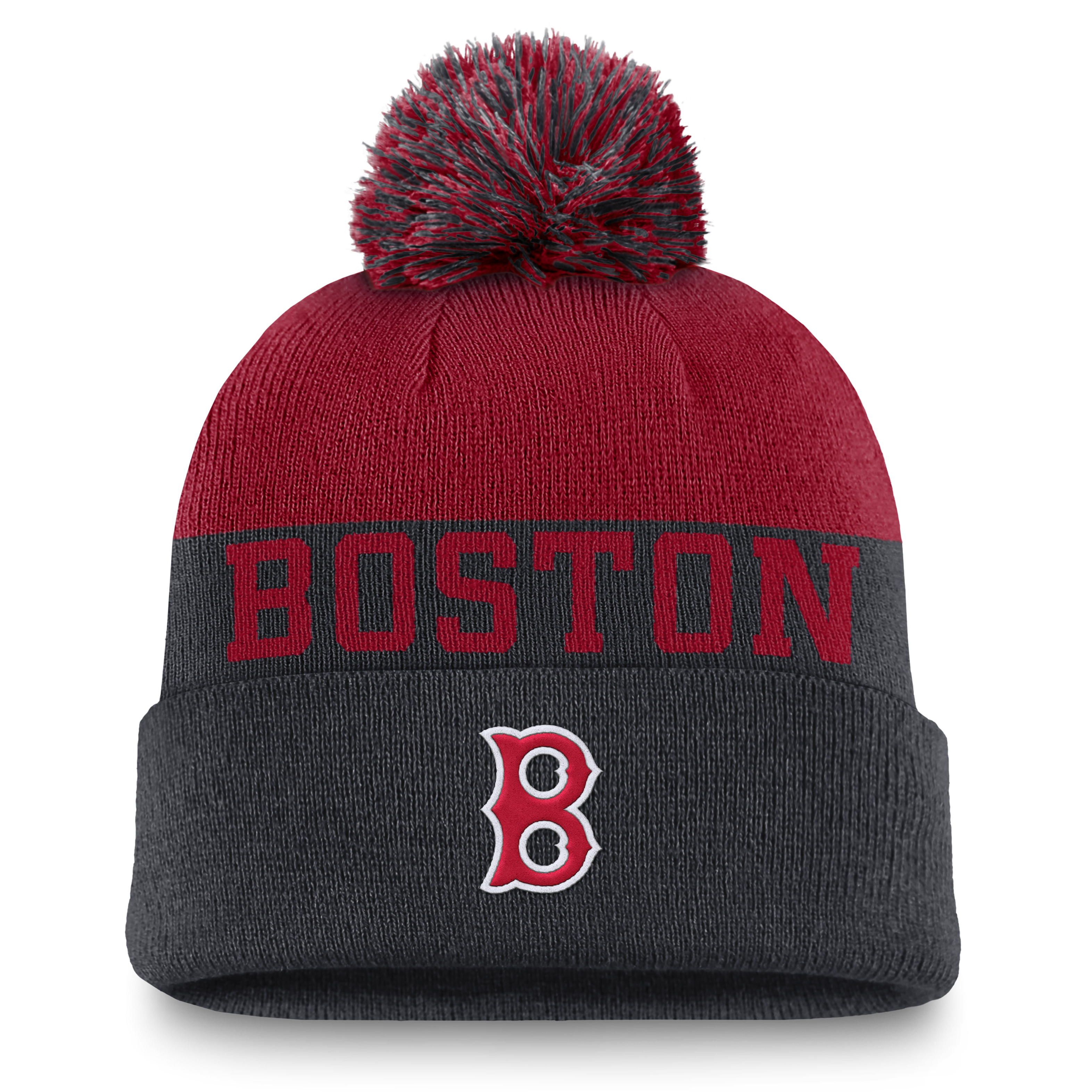 Boston Red Sox Rewind Peak Men's Nike MLB Cuffed Pom Beanie