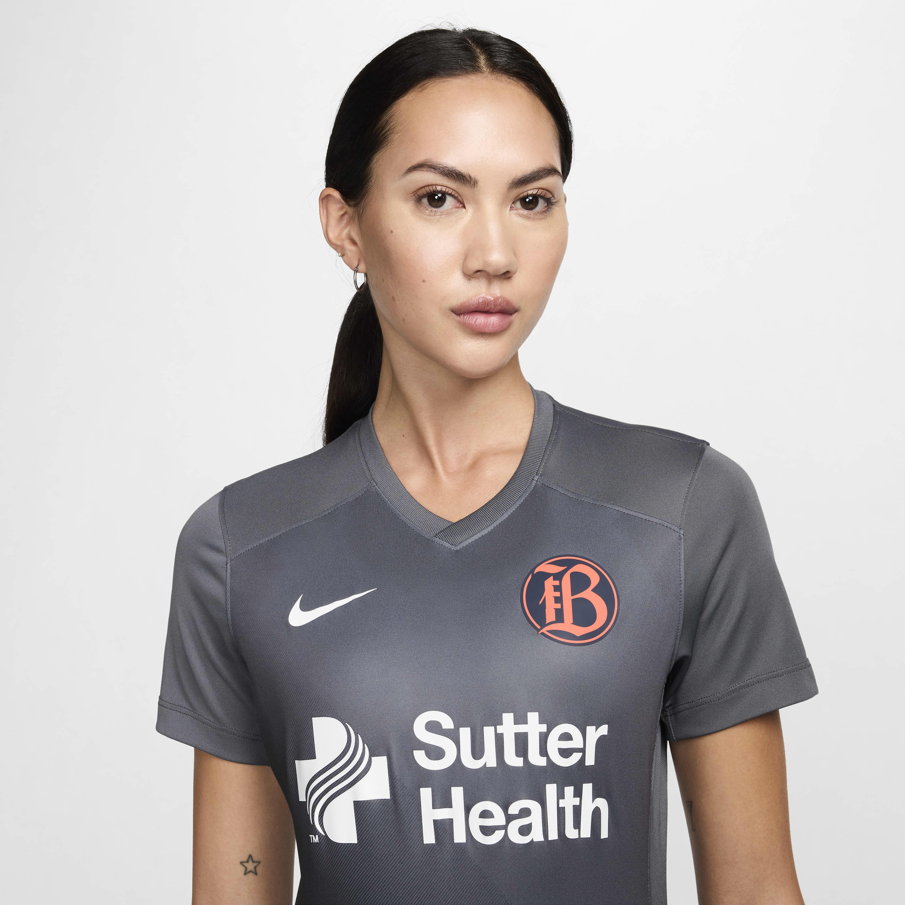 Bay FC 2024 Stadium Secondary Women's Nike Dri-FIT NWSL Replica Jersey