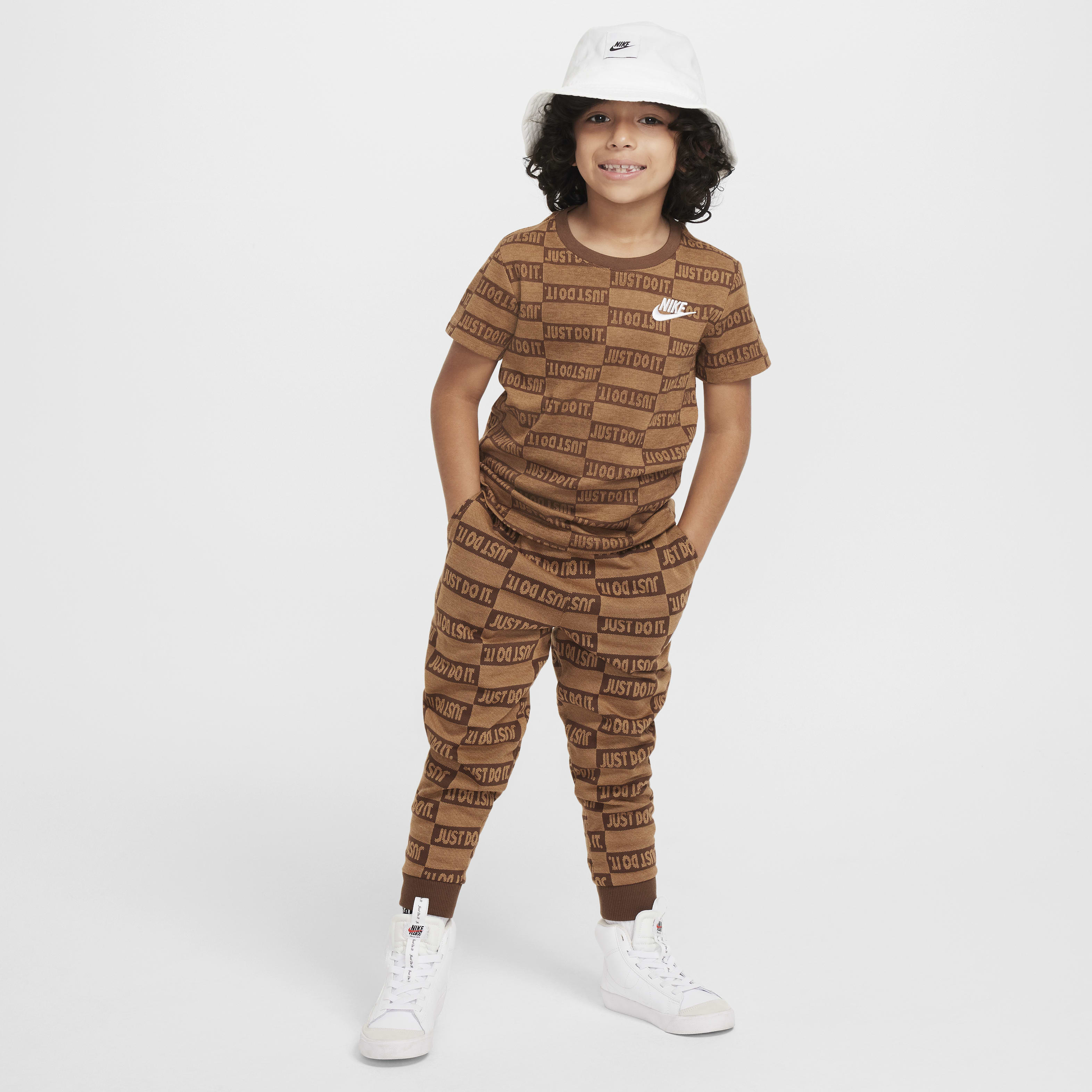 Nike "Just Do It" Little Kids' Jacquard T-Shirt