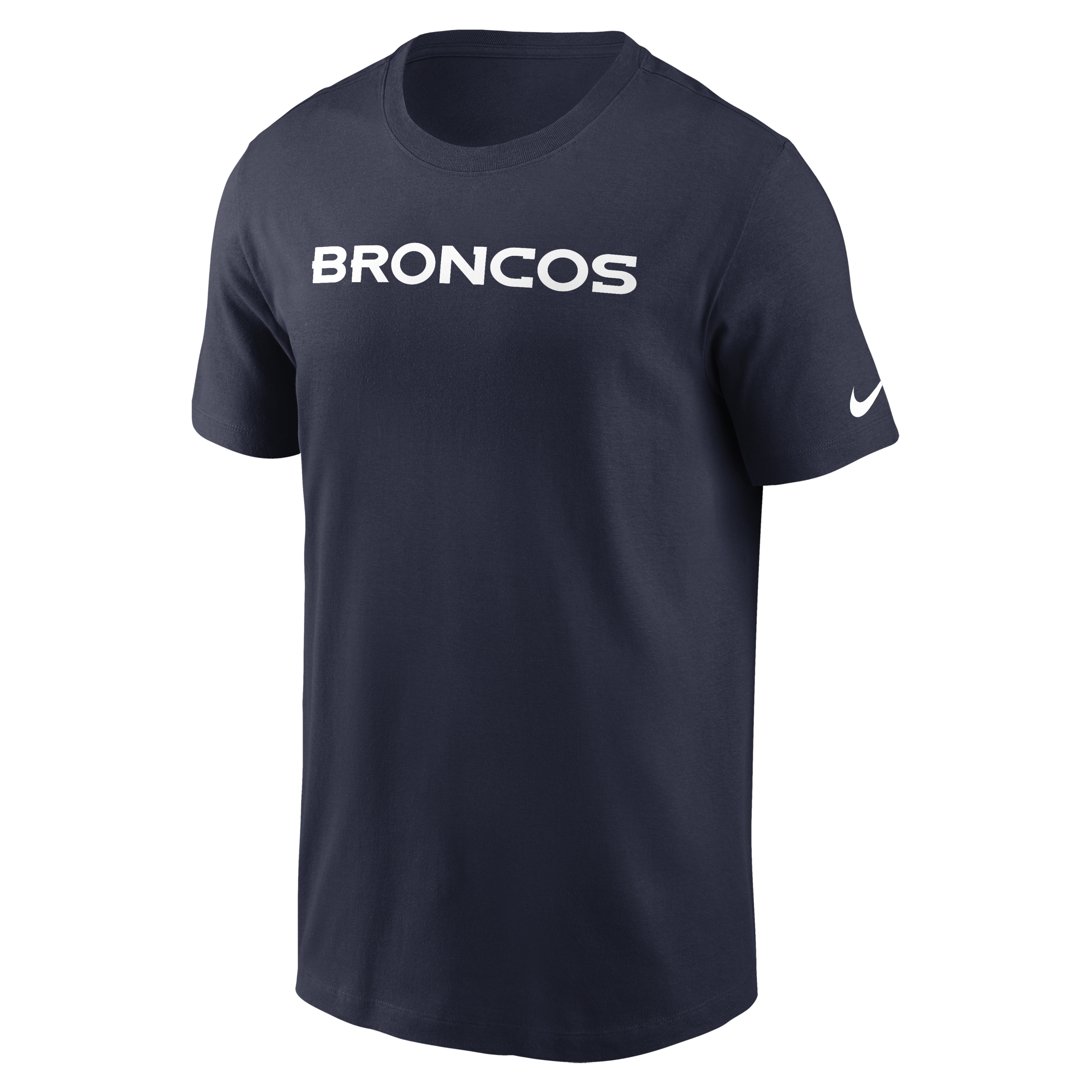 Denver Broncos Primetime Wordmark Essential Men's Nike NFL T-Shirt