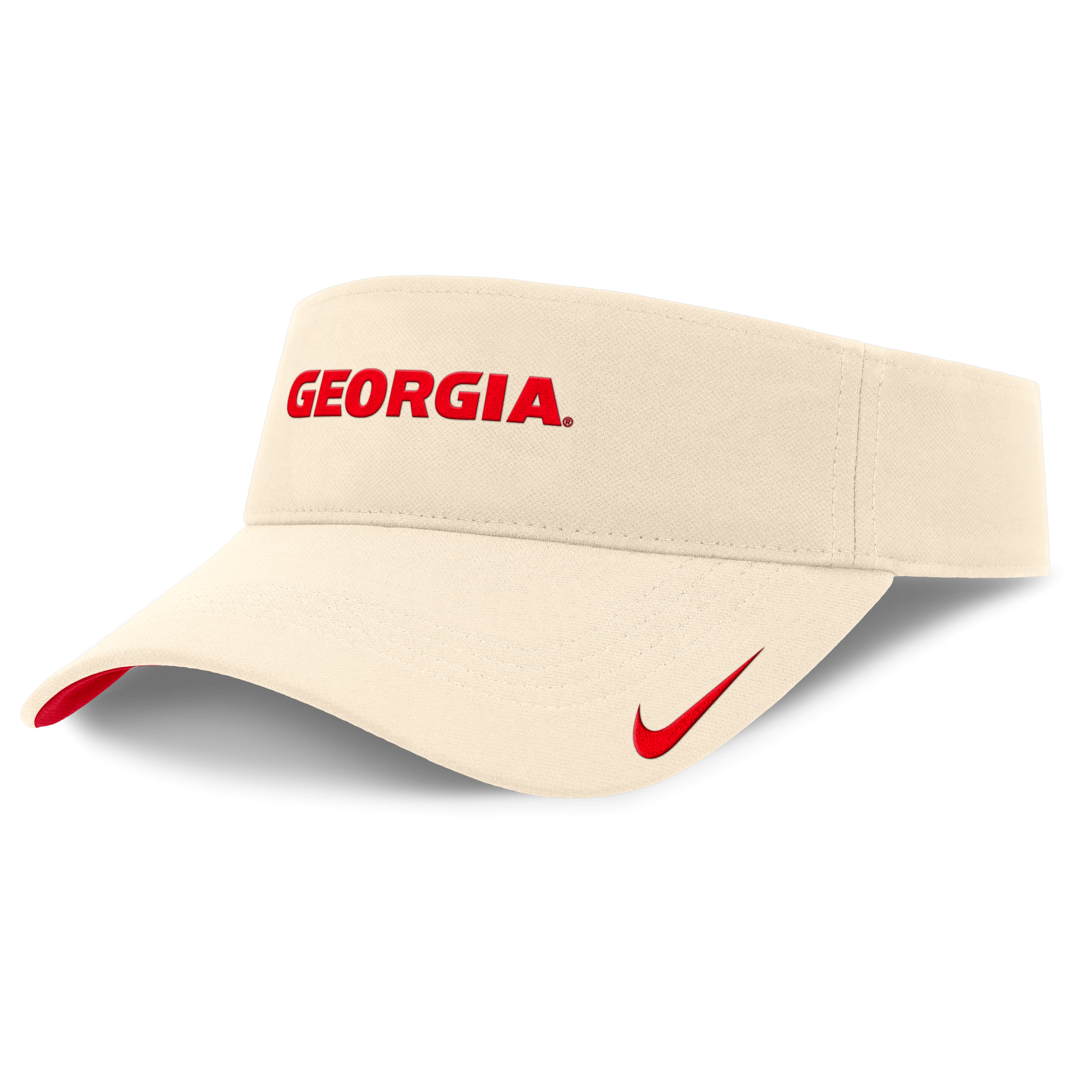 Georgia Bulldogs Primetime Ace Men's Nike Dri-FIT College Adjustable Visor