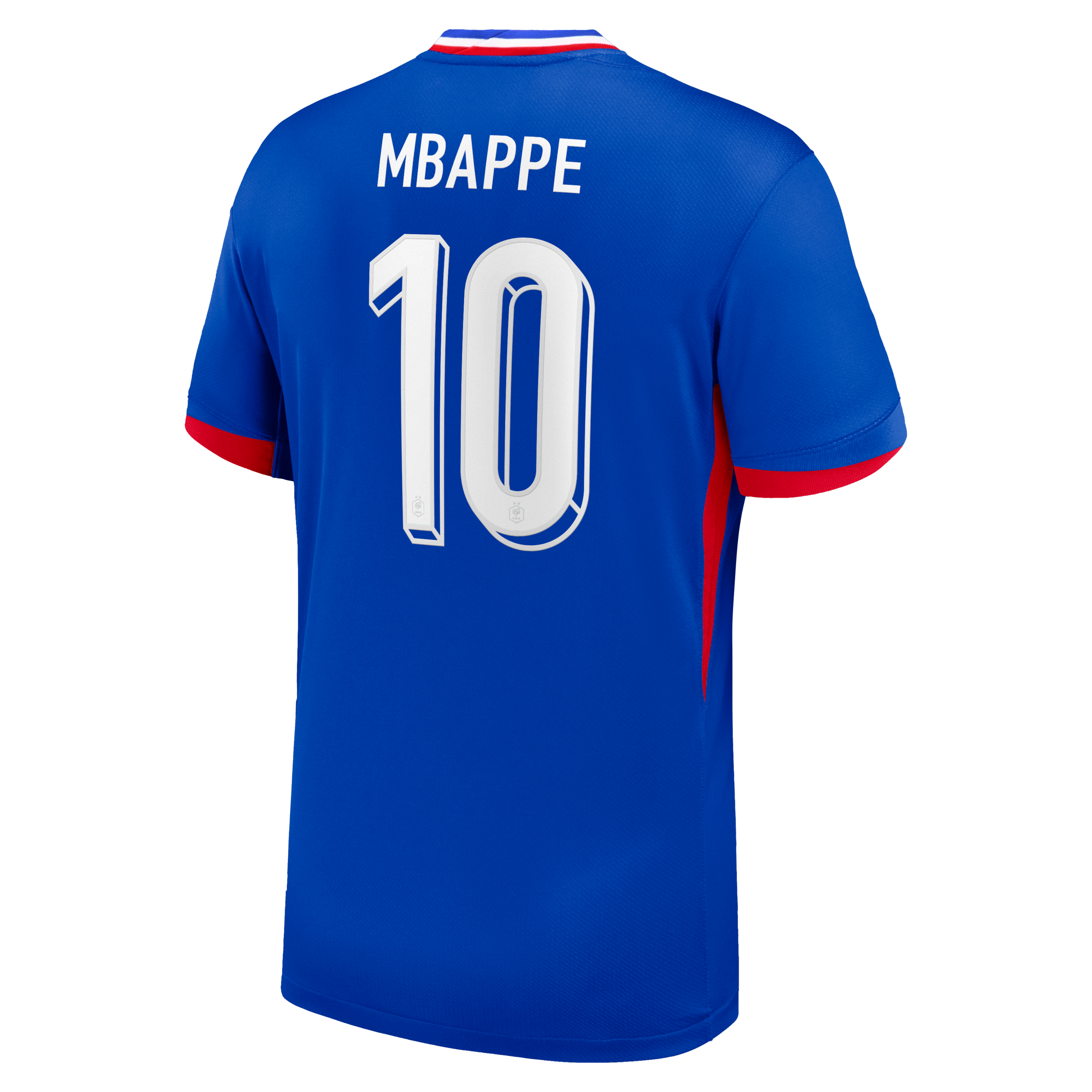 Kylian Mbappé France National Team 2024 Stadium Home Men's Nike Dri-FIT Soccer Jersey