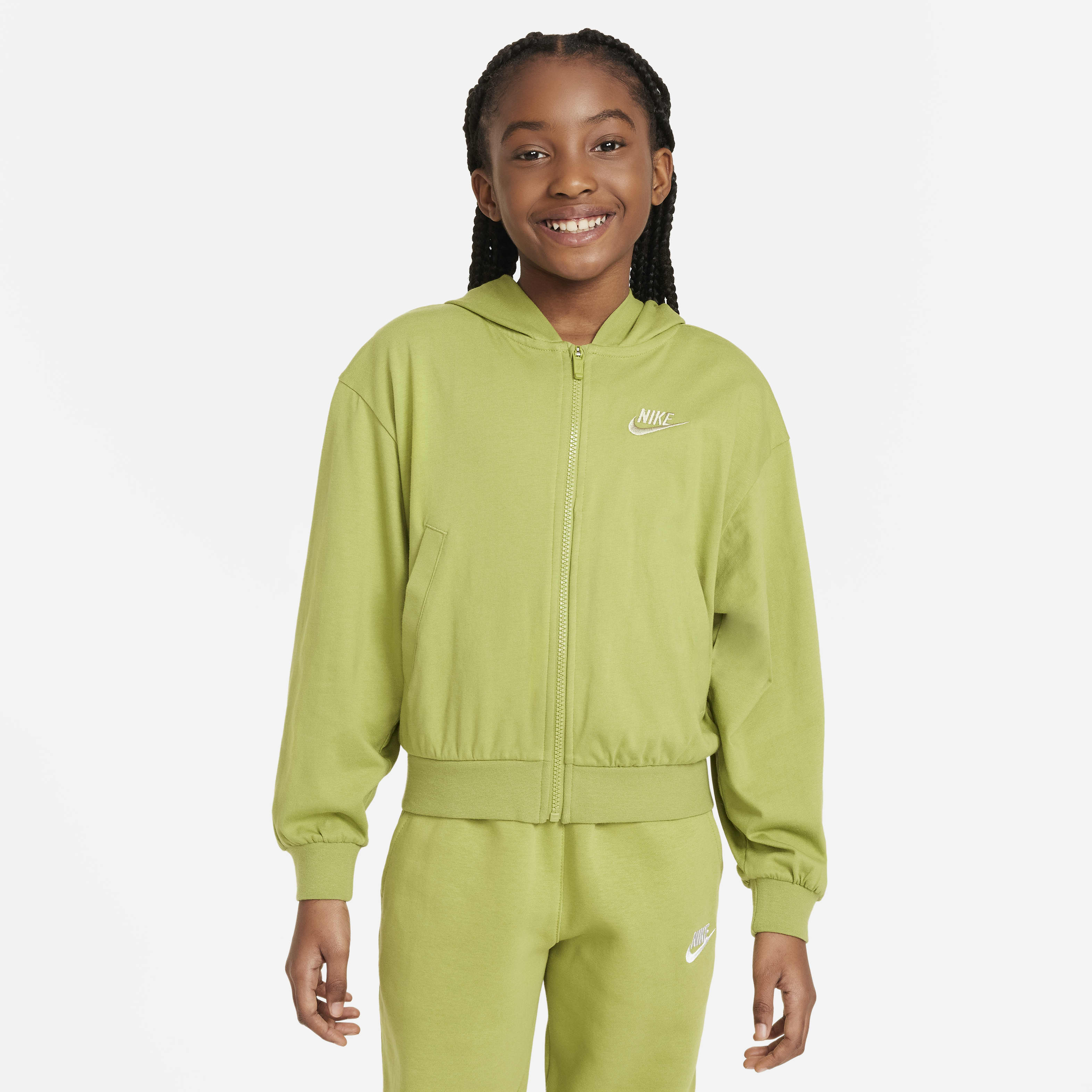 Nike Sportswear Big Kids' (Girls') Full-Zip Hoodie