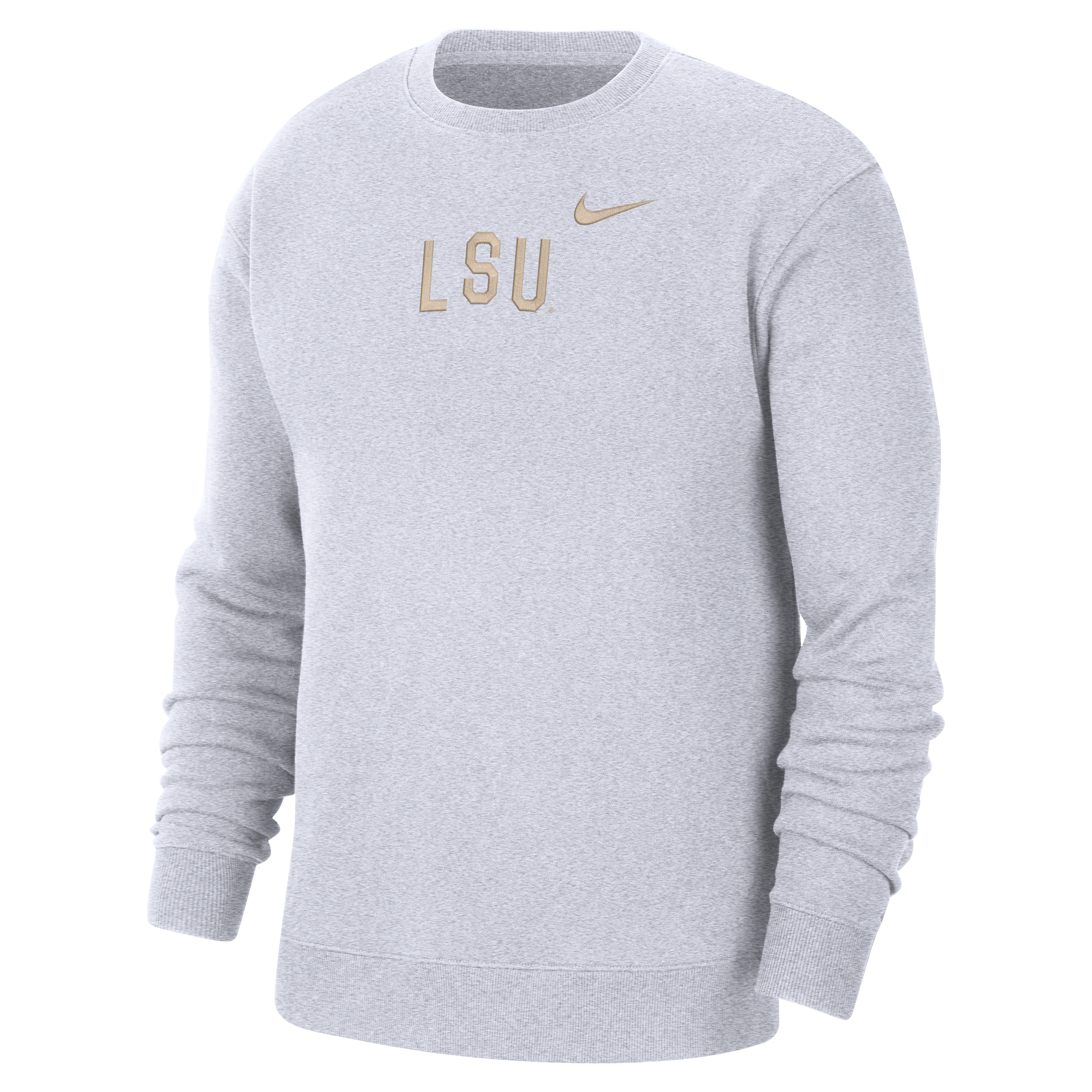 LSU Men's Nike College Crew-Neck Sweatshirt