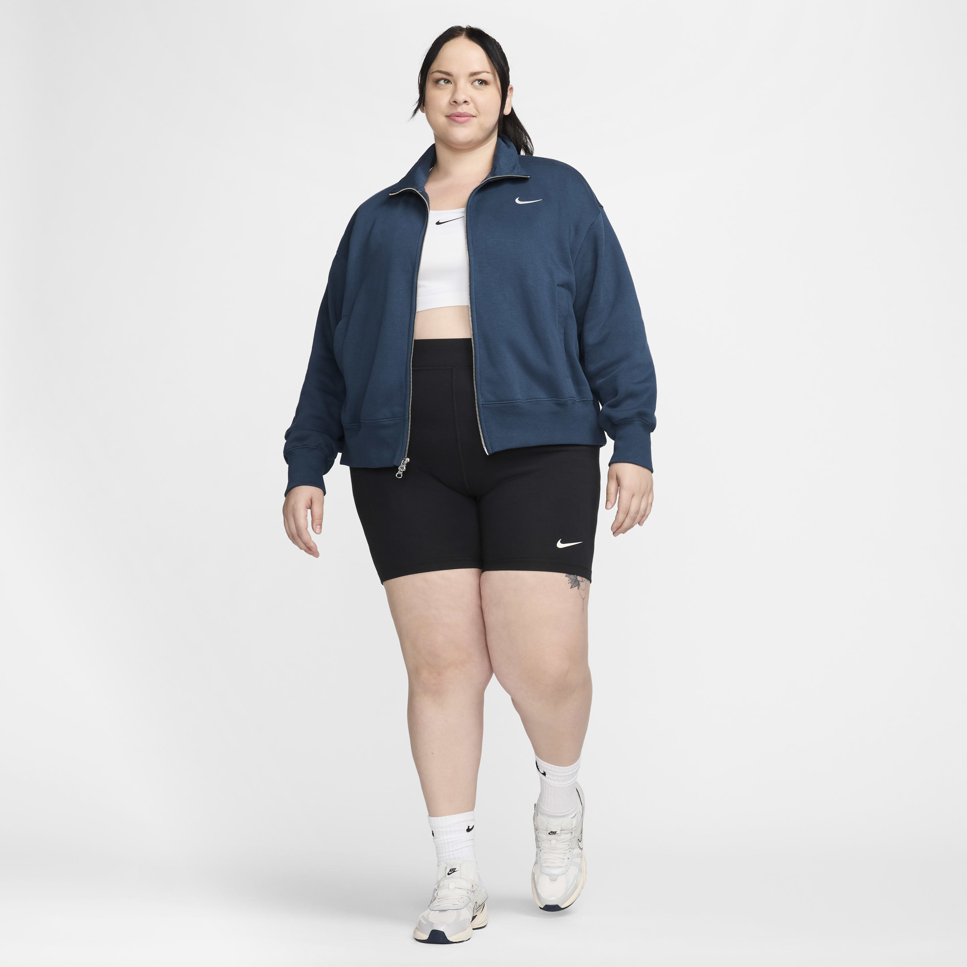 Nike Sportswear Phoenix Fleece Women's Oversized Track Jacket (Plus Size)