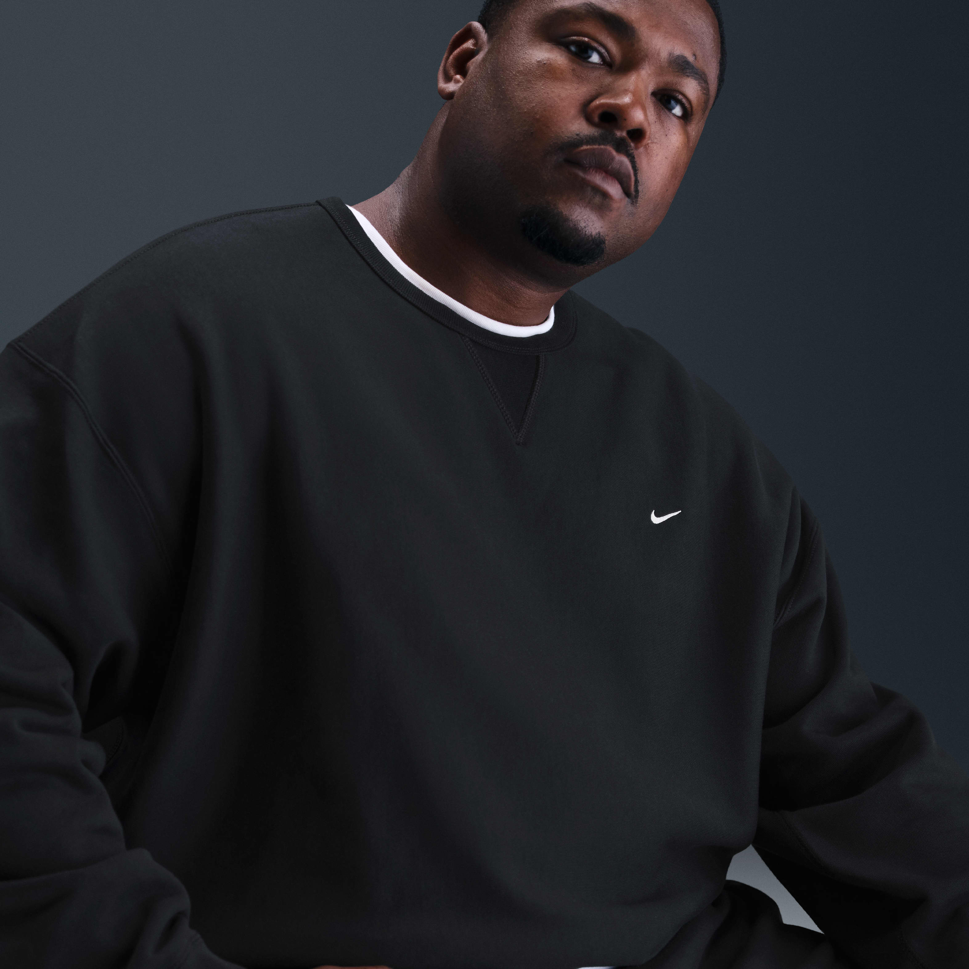 Nike Solo Swoosh Men's Fleece Crew