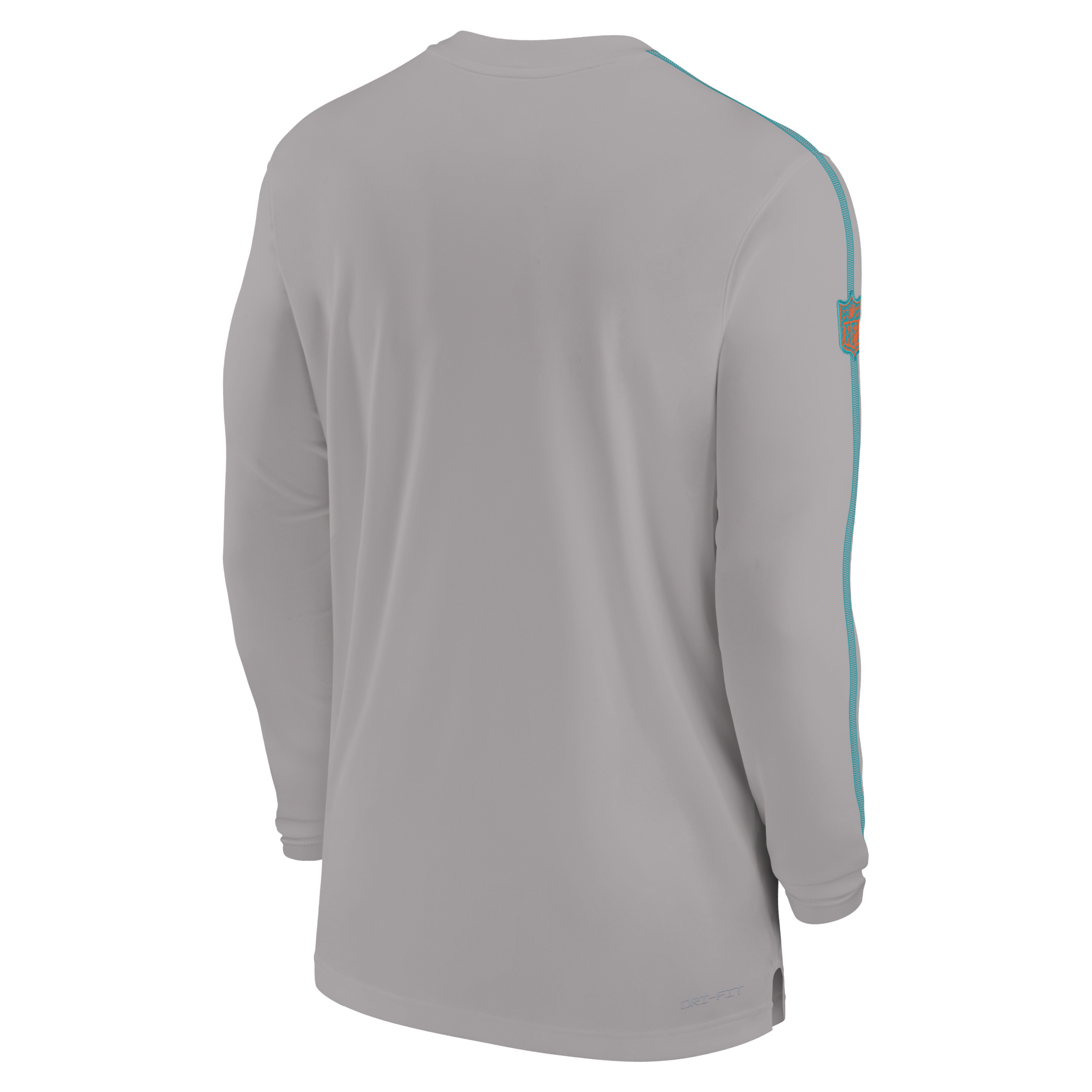 Miami Dolphins Sideline Coach Men's Nike Dri-FIT NFL Long-Sleeve Top