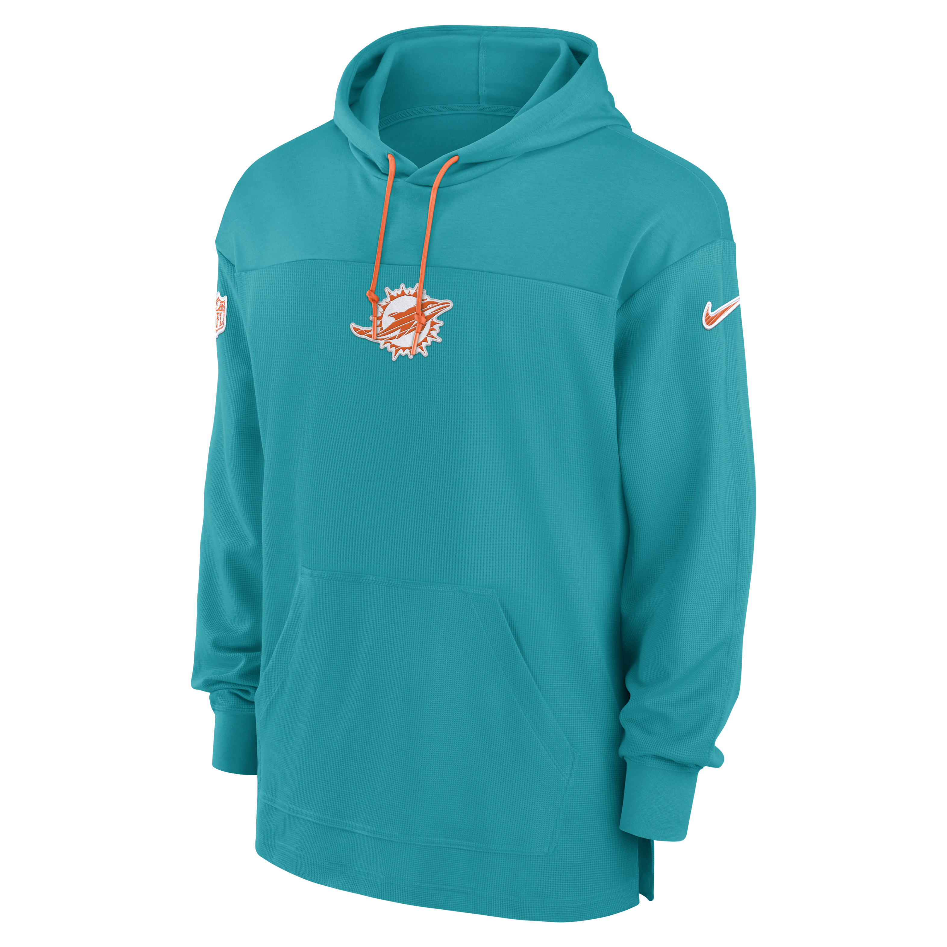 Miami Dolphins Sideline Jersey Men's Nike Dri-FIT NFL Pullover Hoodie