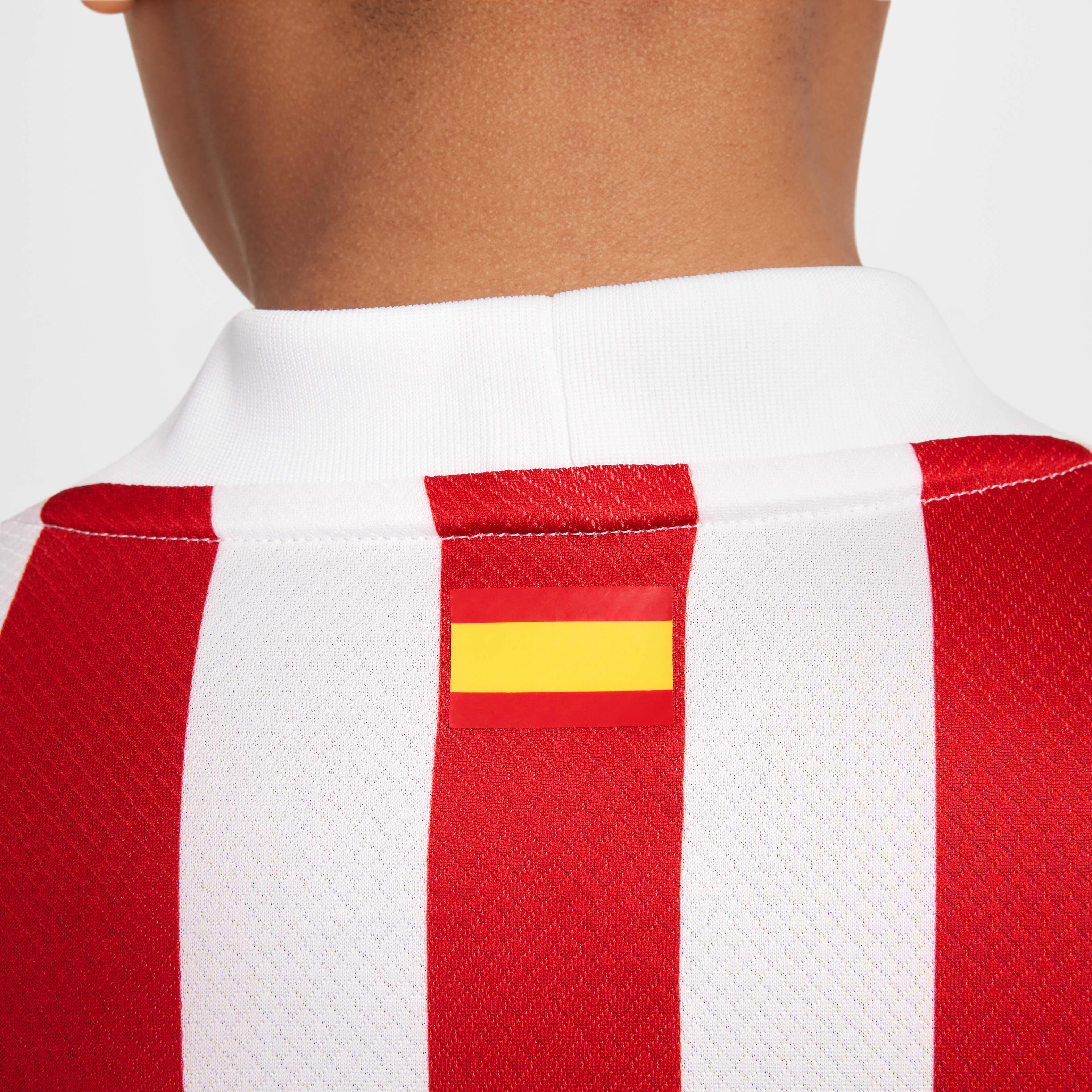 Atlético Madrid 2025/26 Stadium Home Big Kids' Nike Dri-FIT Soccer Replica Jersey