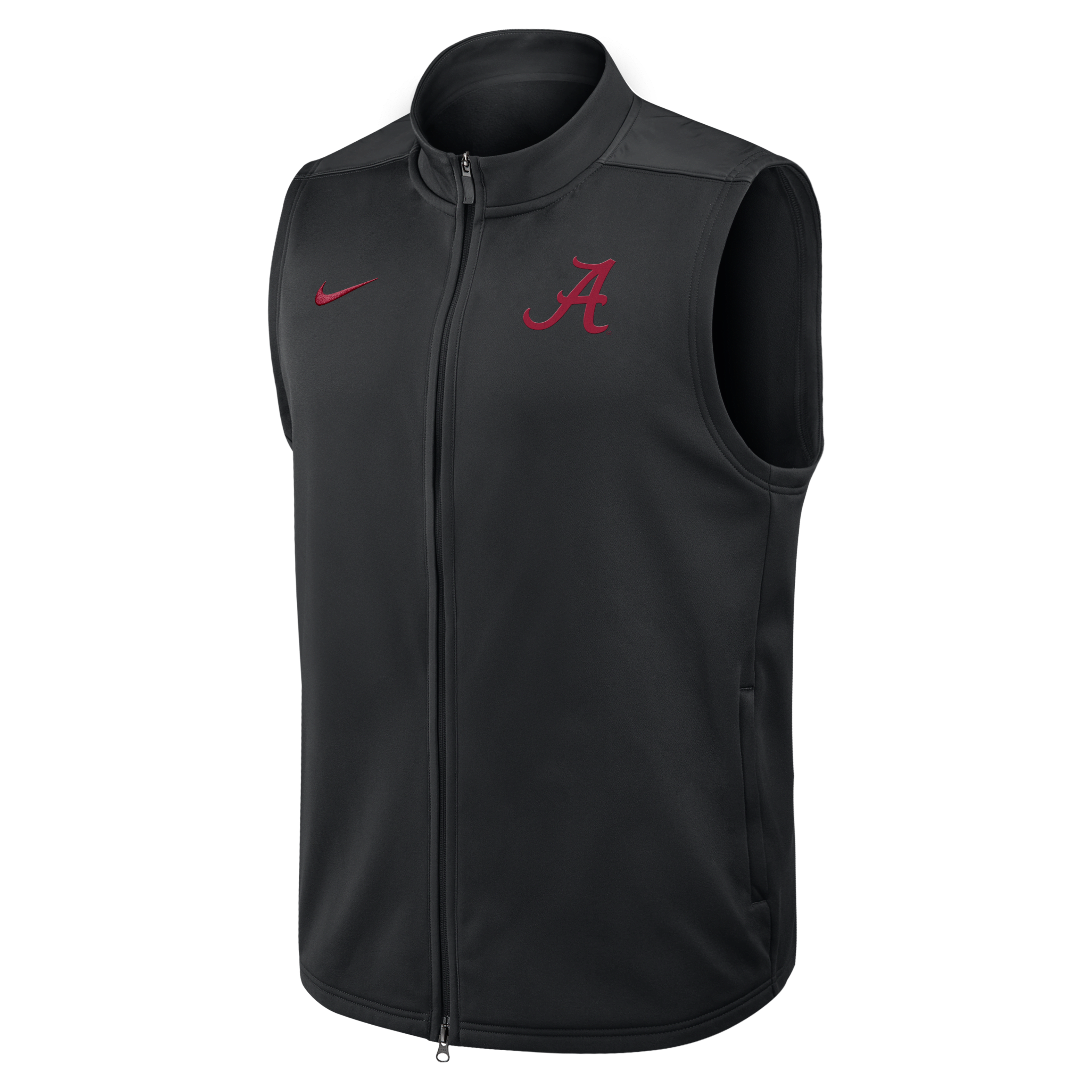 Alabama Victory Men's Nike Therma-FIT College Full-Zip Vest