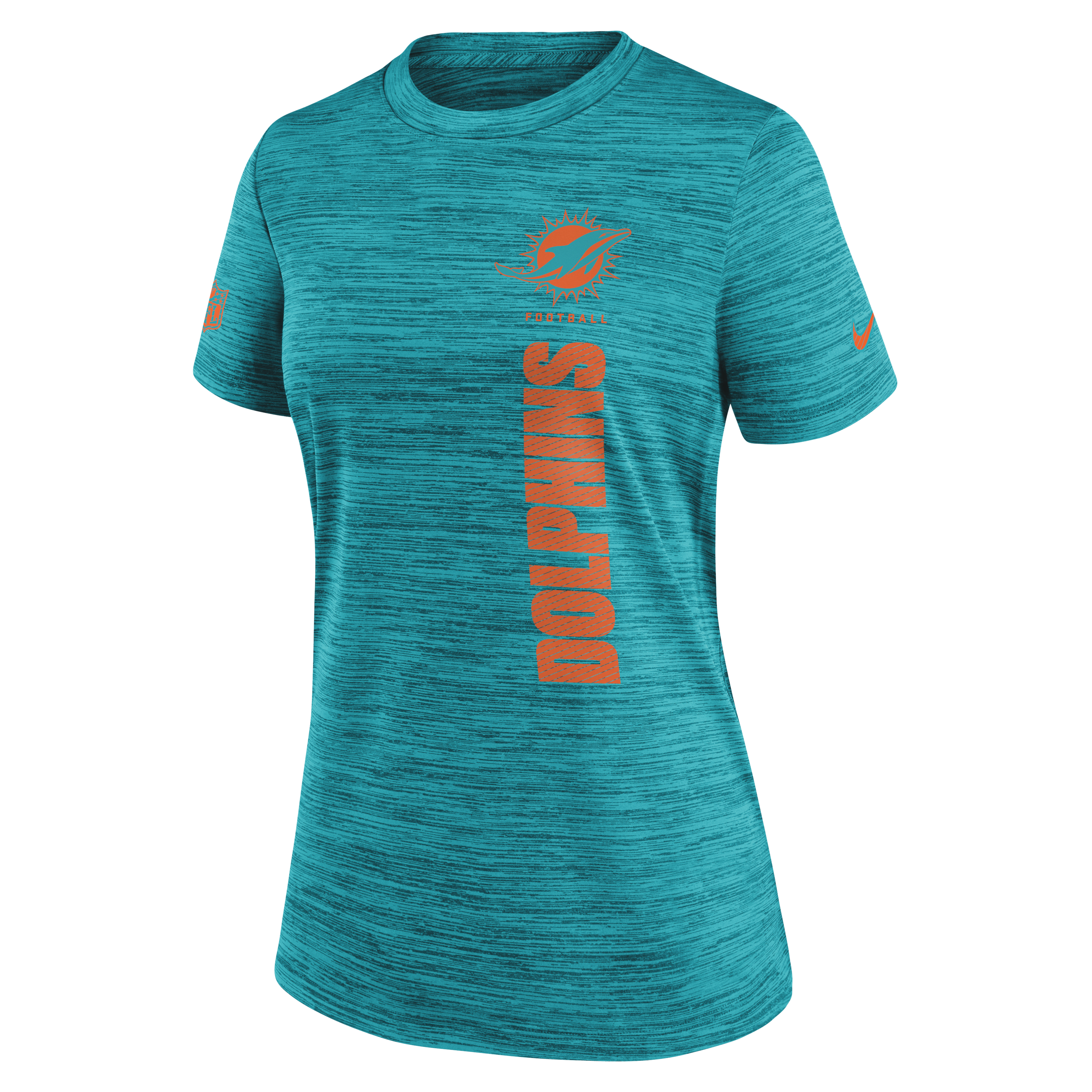 Miami Dolphins Velocity Women's Nike Dri-FIT NFL T-Shirt