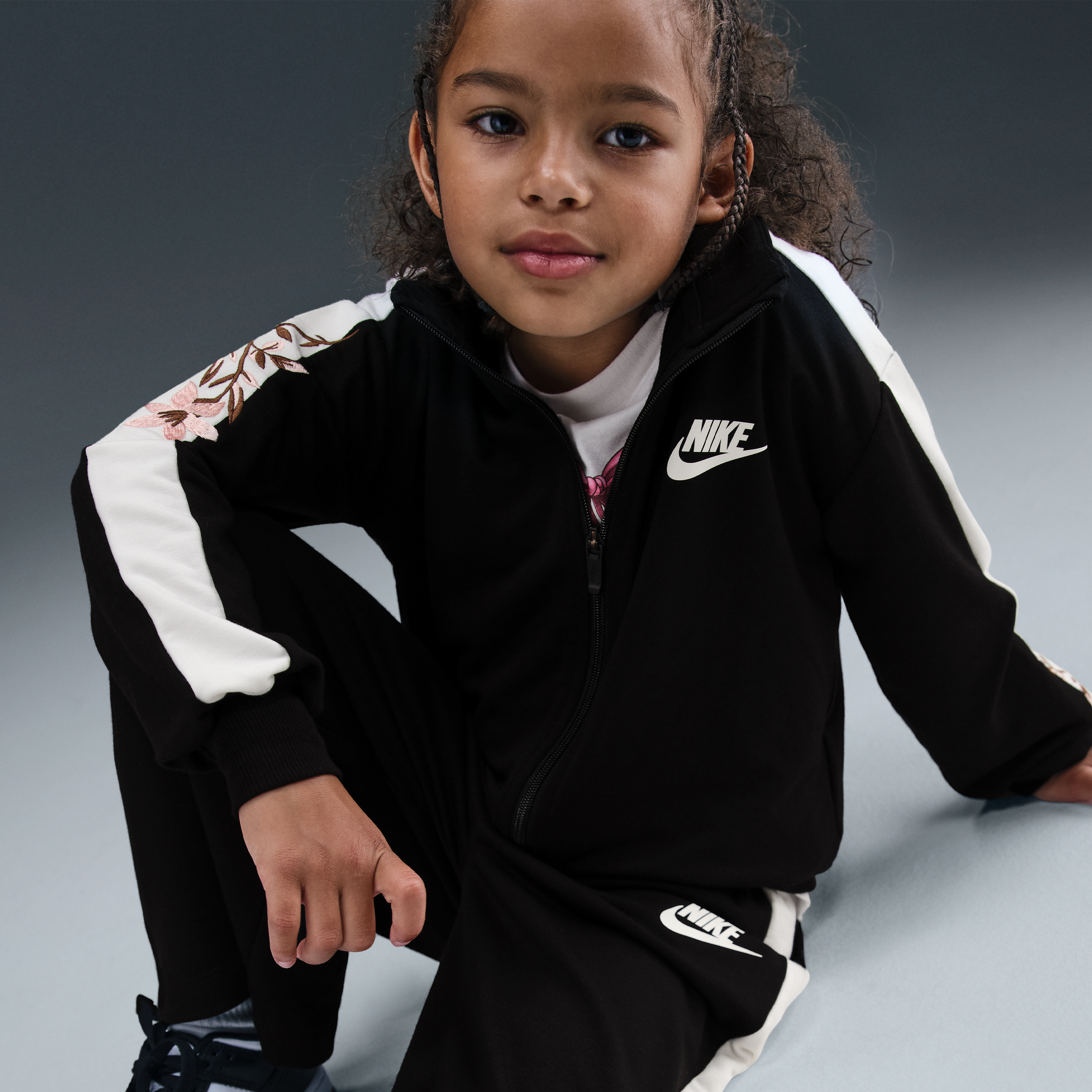 Nike Baby (12-24M) 2-Piece Floral Track Set
