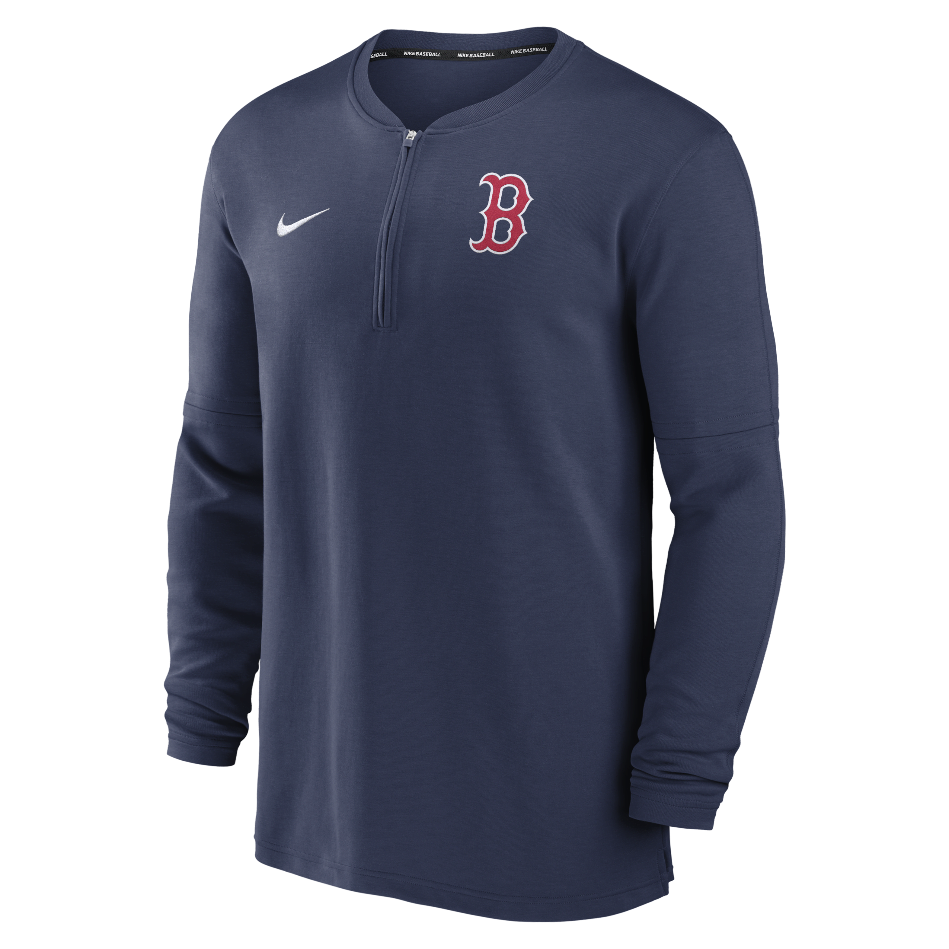 Boston Red Sox Authentic Collection Game Time Men's Nike Dri-FIT MLB 1/2-Zip Long-Sleeve Top