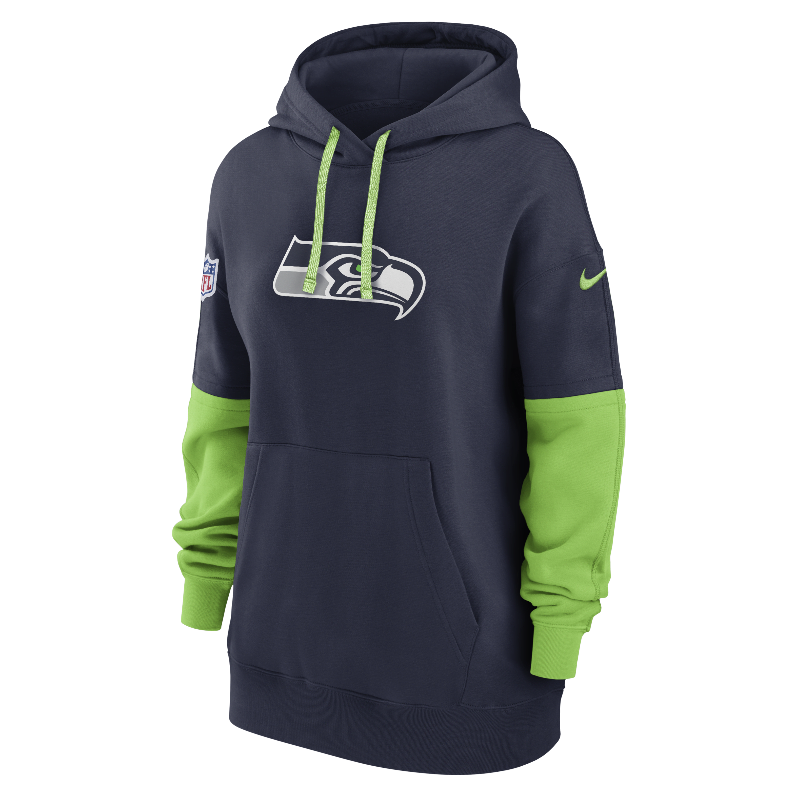 Seattle Seahawks Sideline Essential Women's Nike NFL Pullover Hoodie