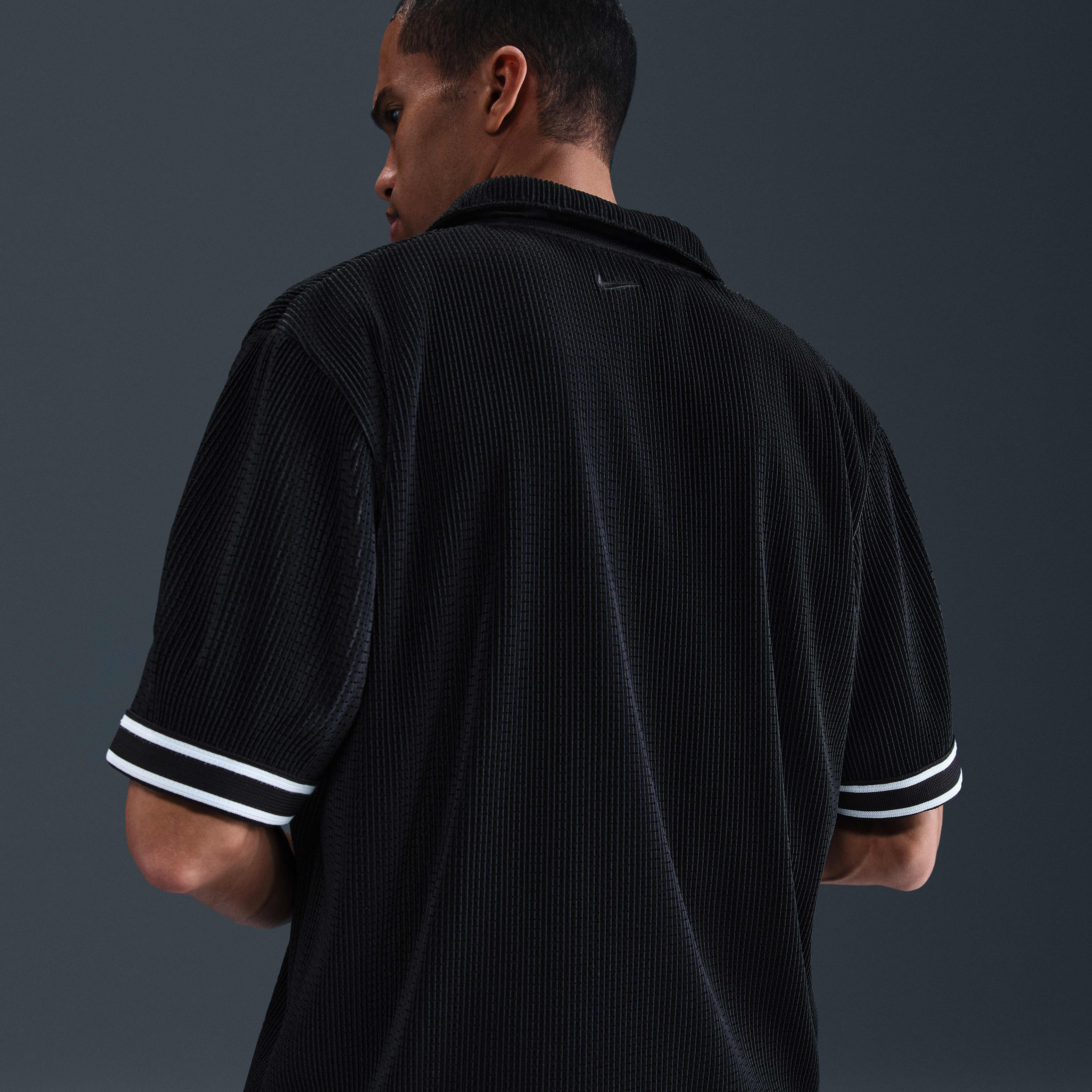 Kobe Men's Pleated Short-Sleeve Basketball Top