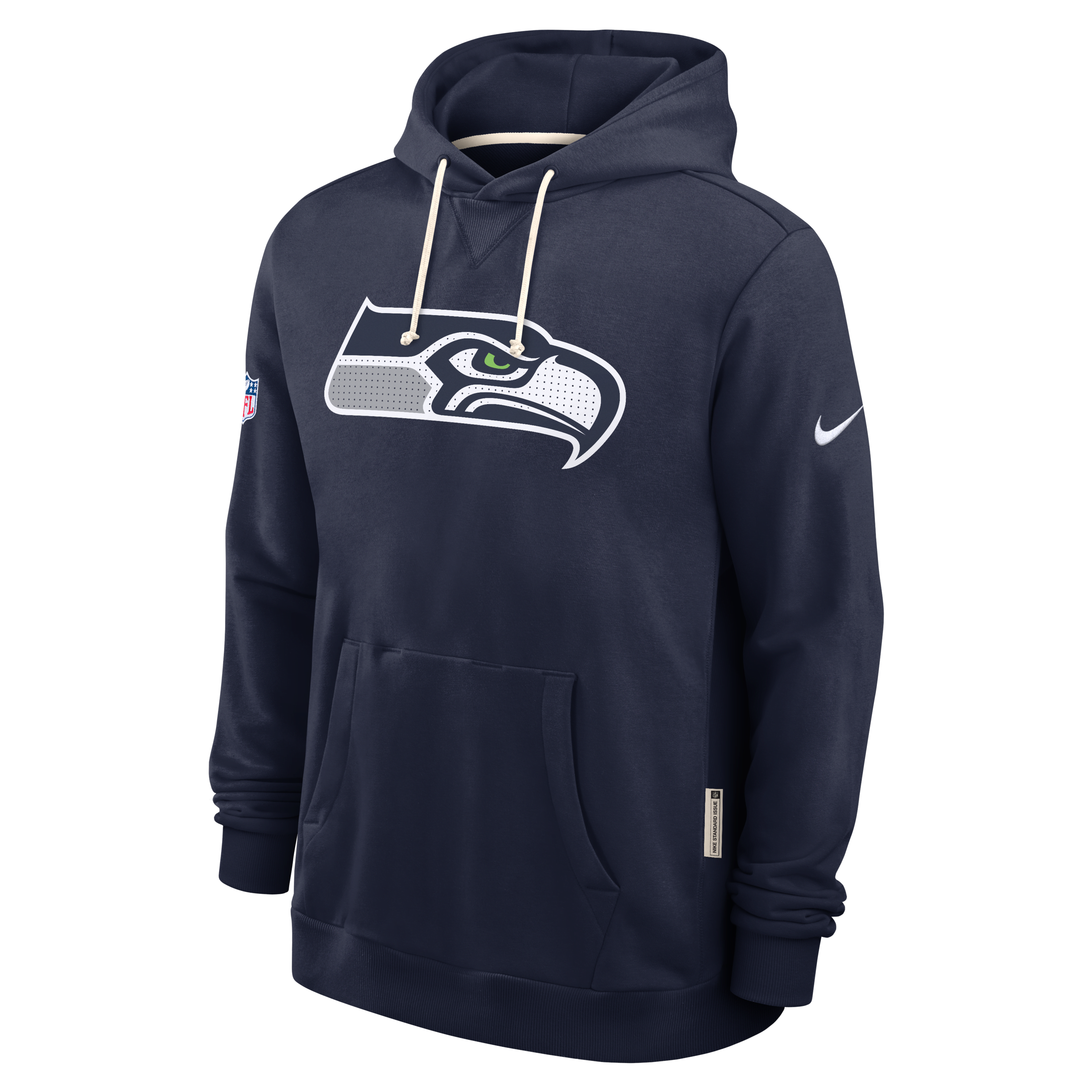 Seattle Seahawks Initial Home Sideline Men's Nike Dri-FIT NFL Pullover Hoodie