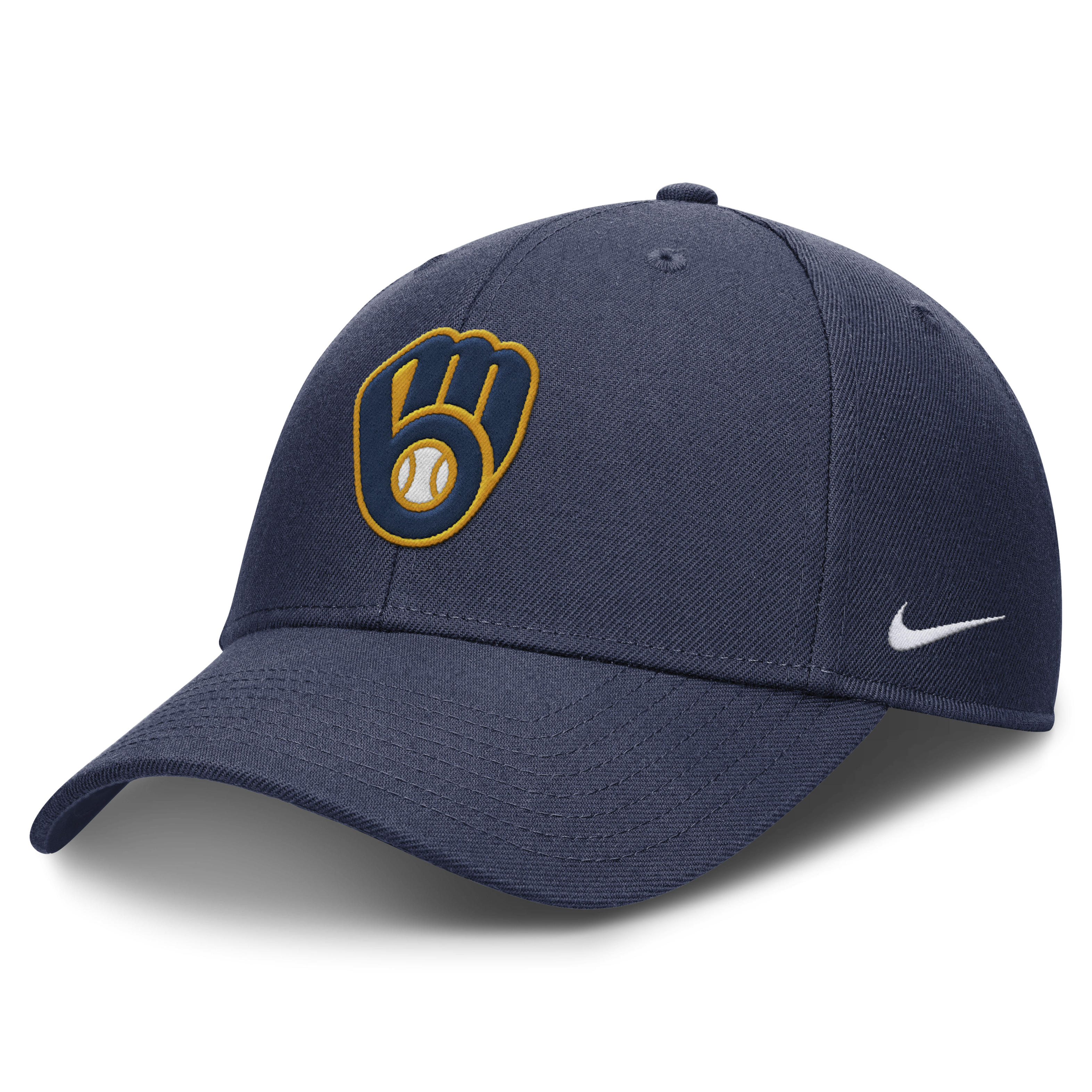 Milwaukee Brewers Evergreen Club Men's Nike Dri-FIT MLB Adjustable Hat