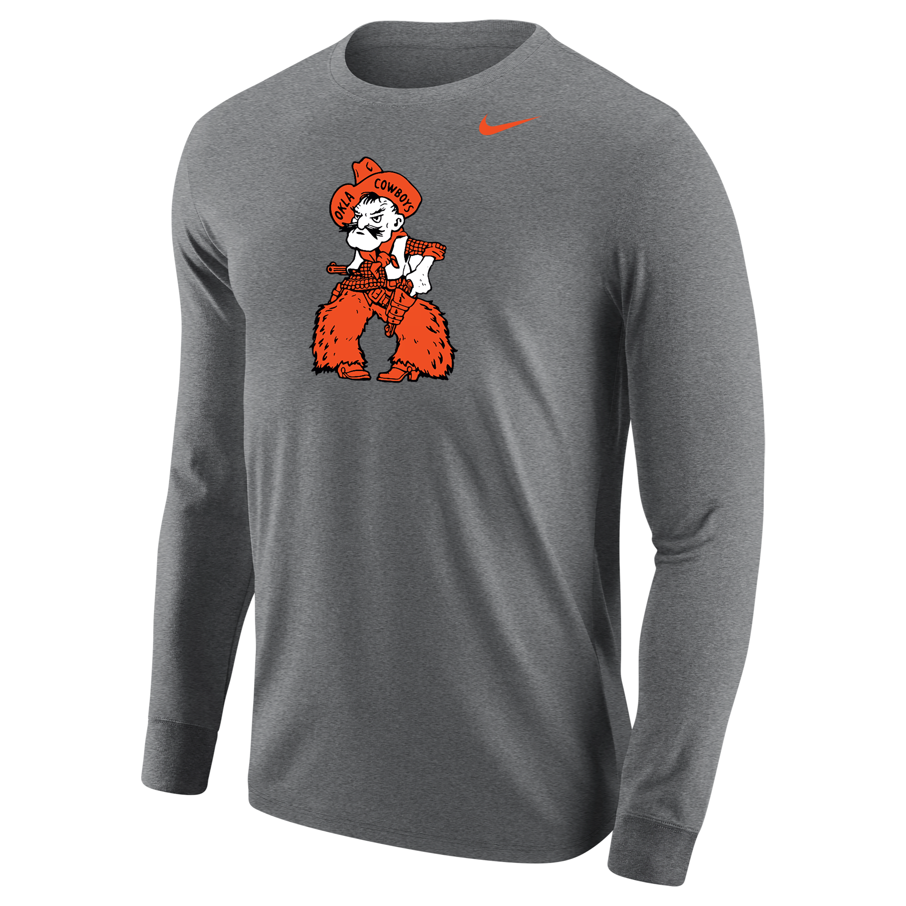 Oklahoma State Men's Nike College Long-Sleeve T-Shirt