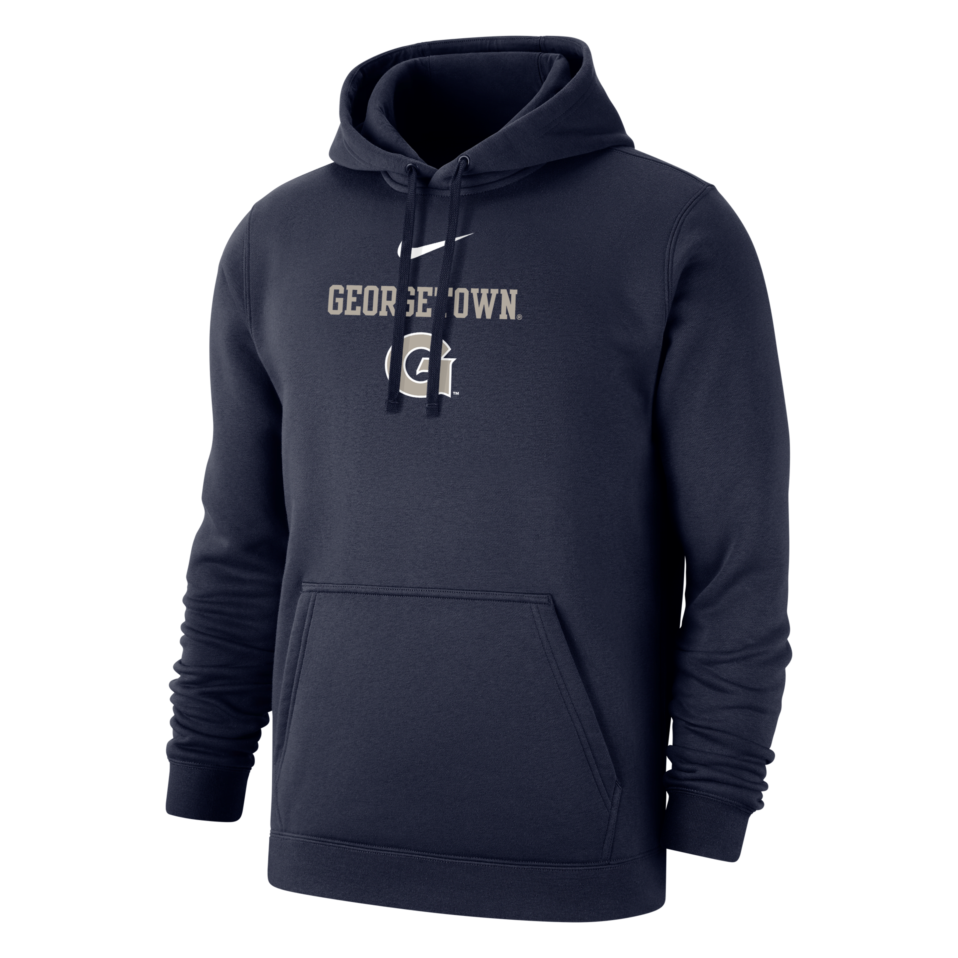 Georgetown Club Fleece Men's Nike College Hoodie