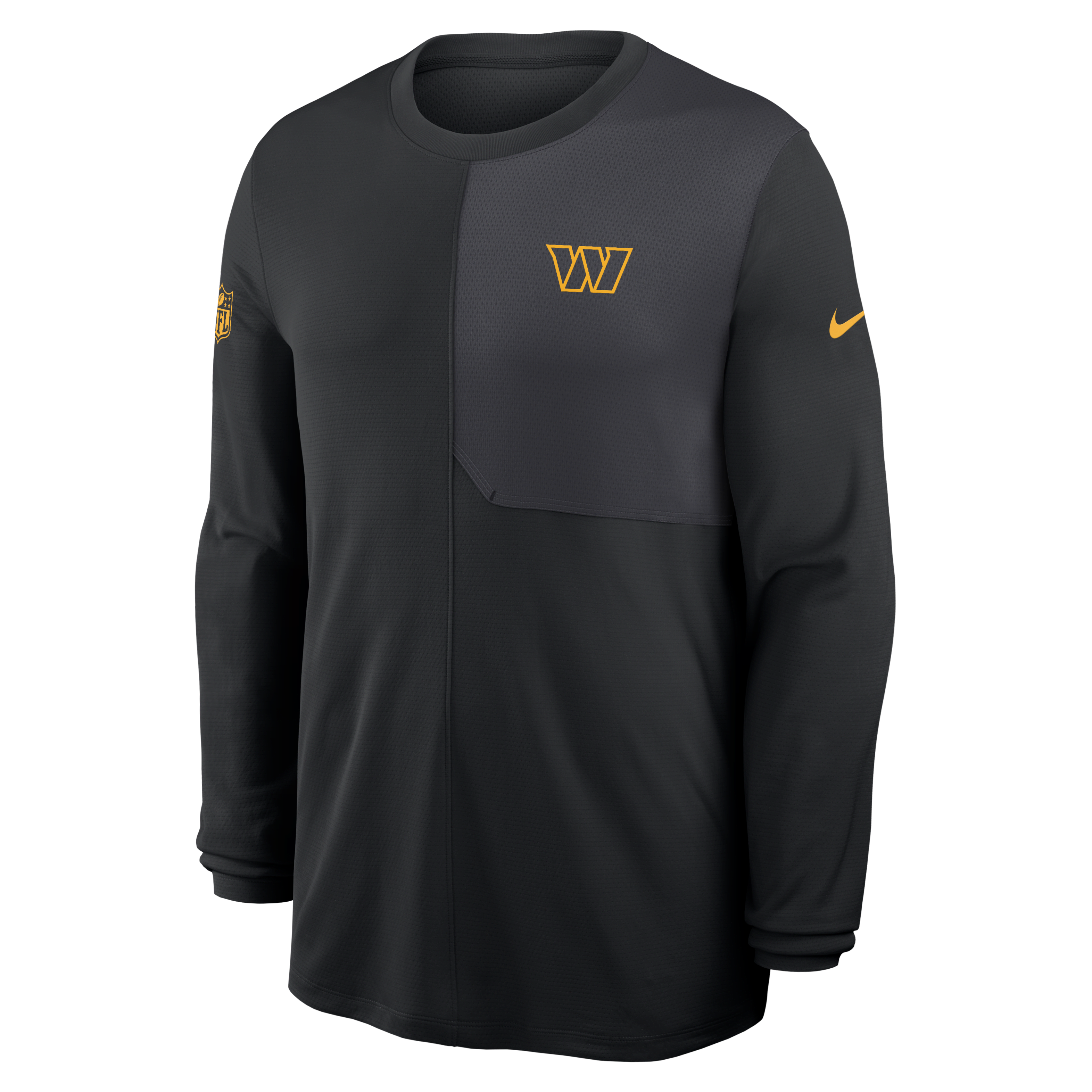 Washington Commanders Sideline Coach Men's Nike Dri-FIT NFL Long-Sleeve Top