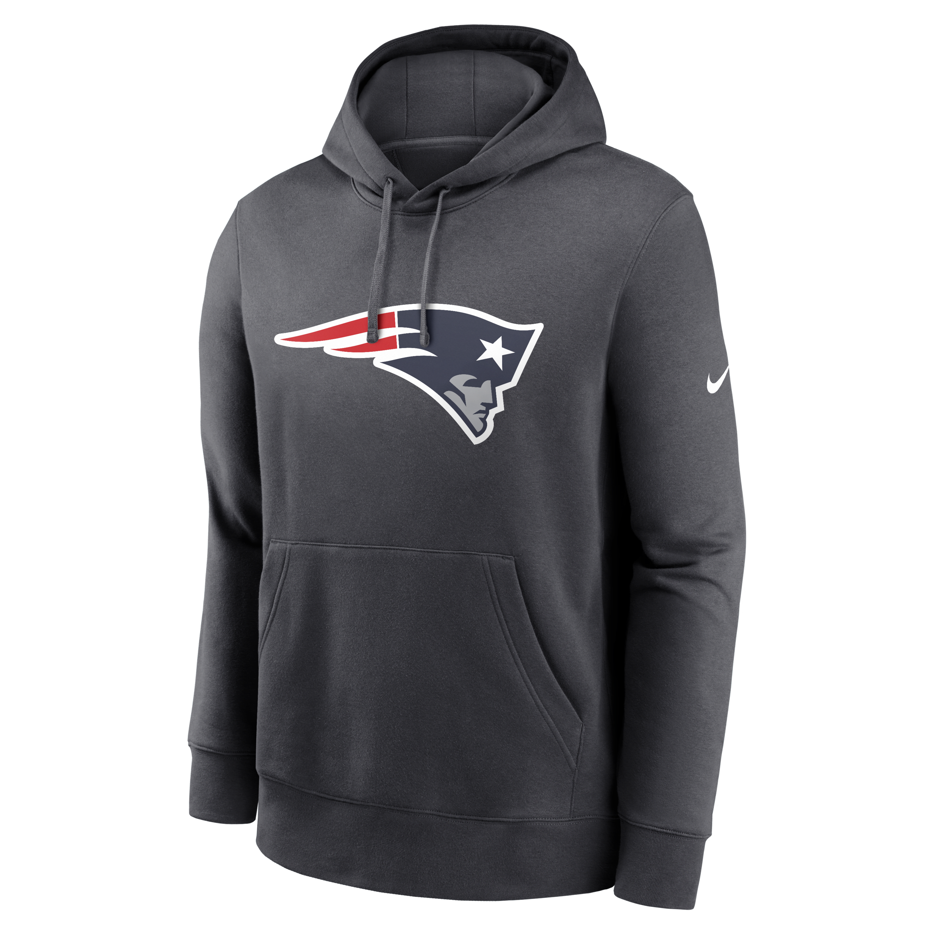 New England Patriots Club Logo Men's Nike NFL Pullover Hoodie
