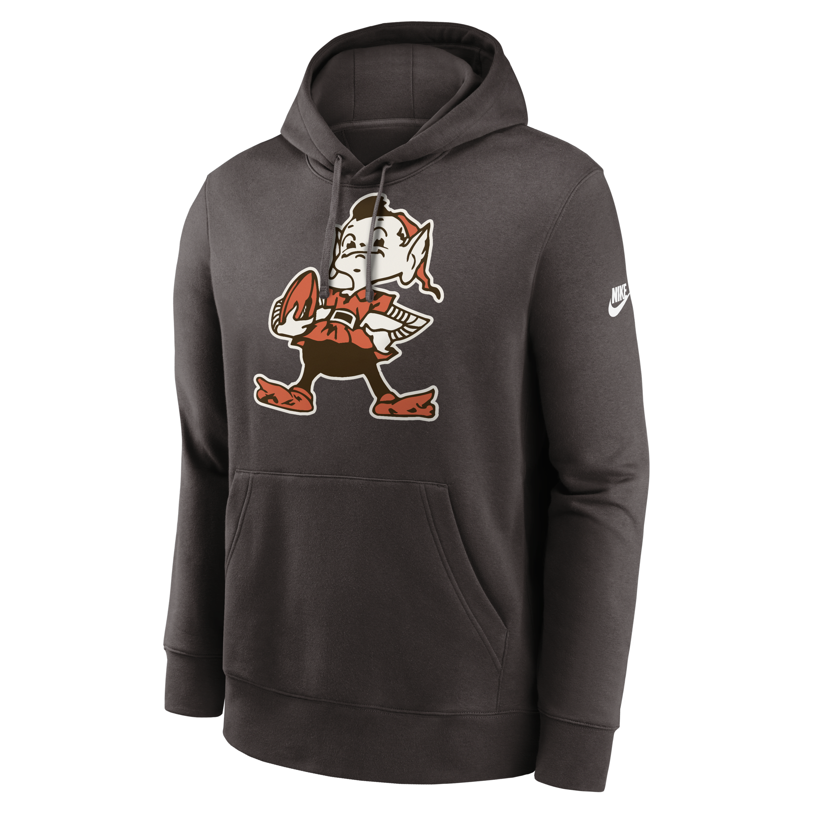 Cleveland Browns Rewind Club Logo Men’s Nike NFL Pullover Hoodie