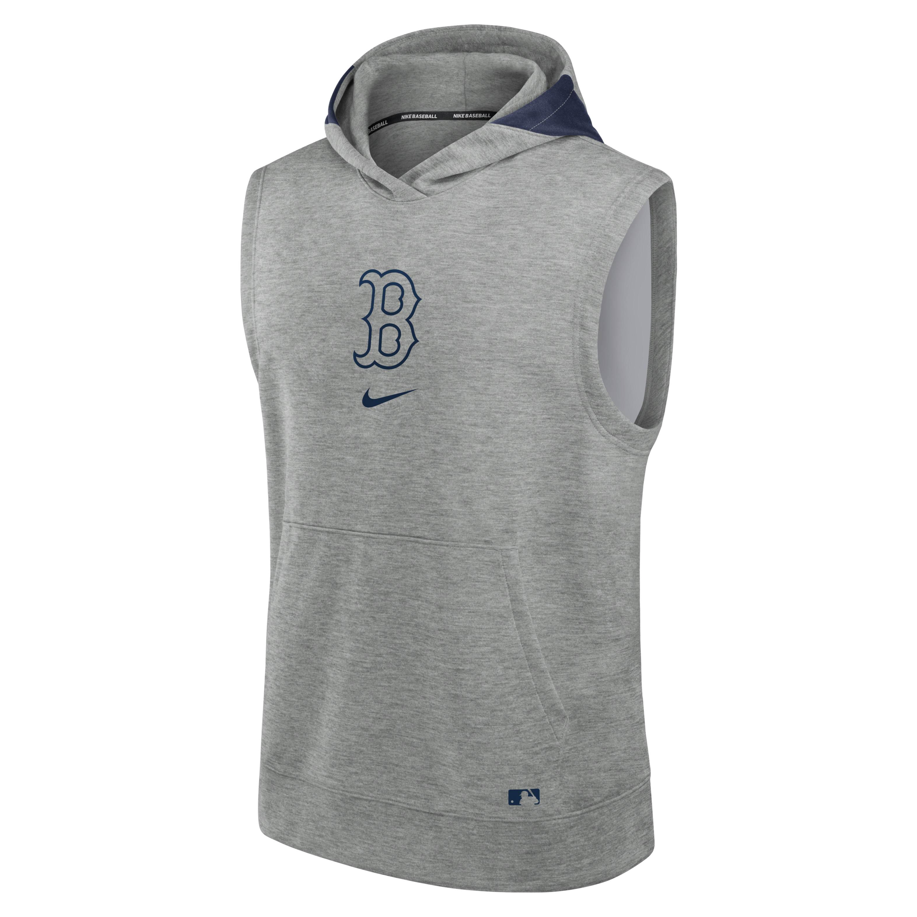 Boston Red Sox Authentic Collection Early Work Men’s Nike Dri-FIT MLB Sleeveless Pullover Hoodie