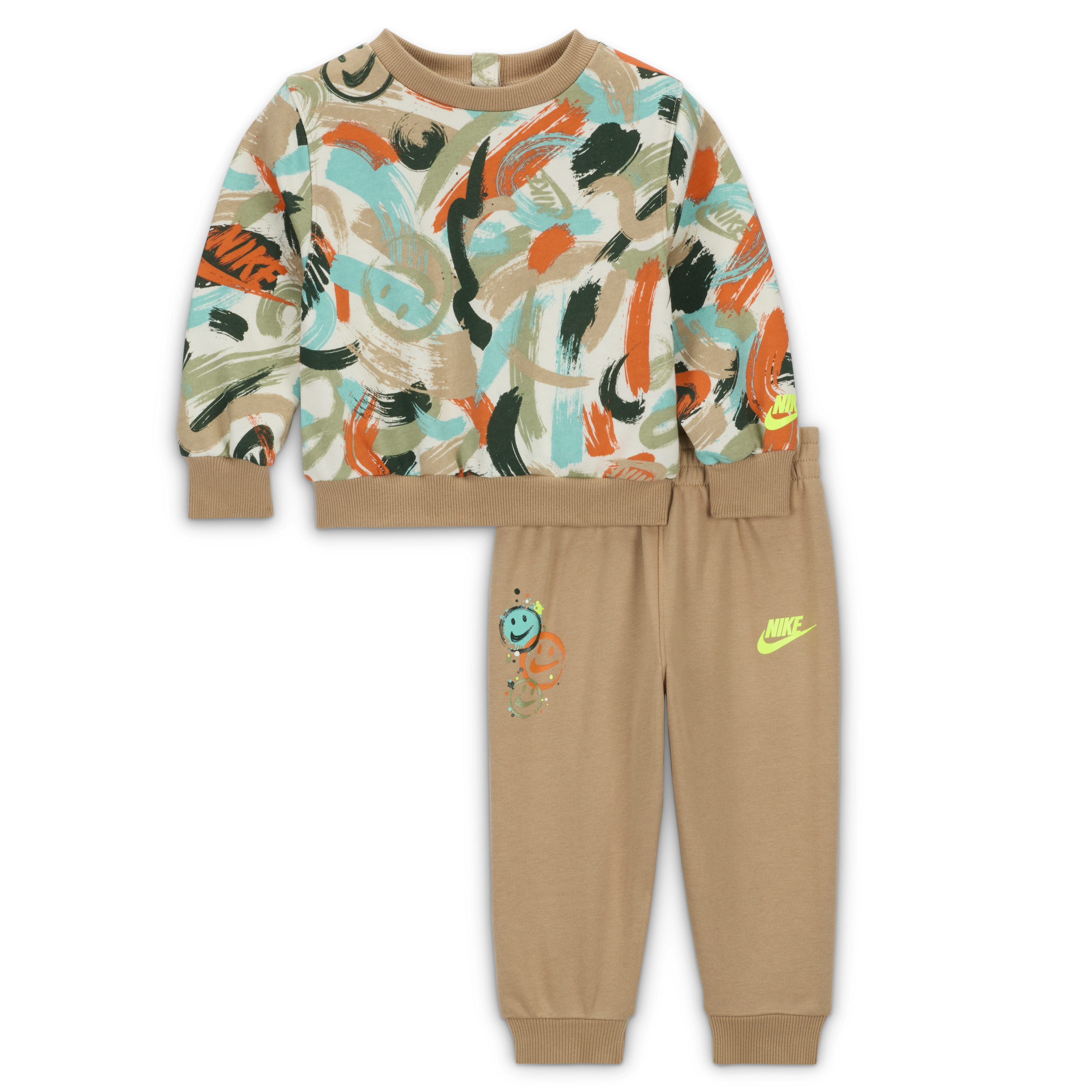 Nike Sportswear "Express Yourself" Baby (12-24M) 2-Piece Crew Set