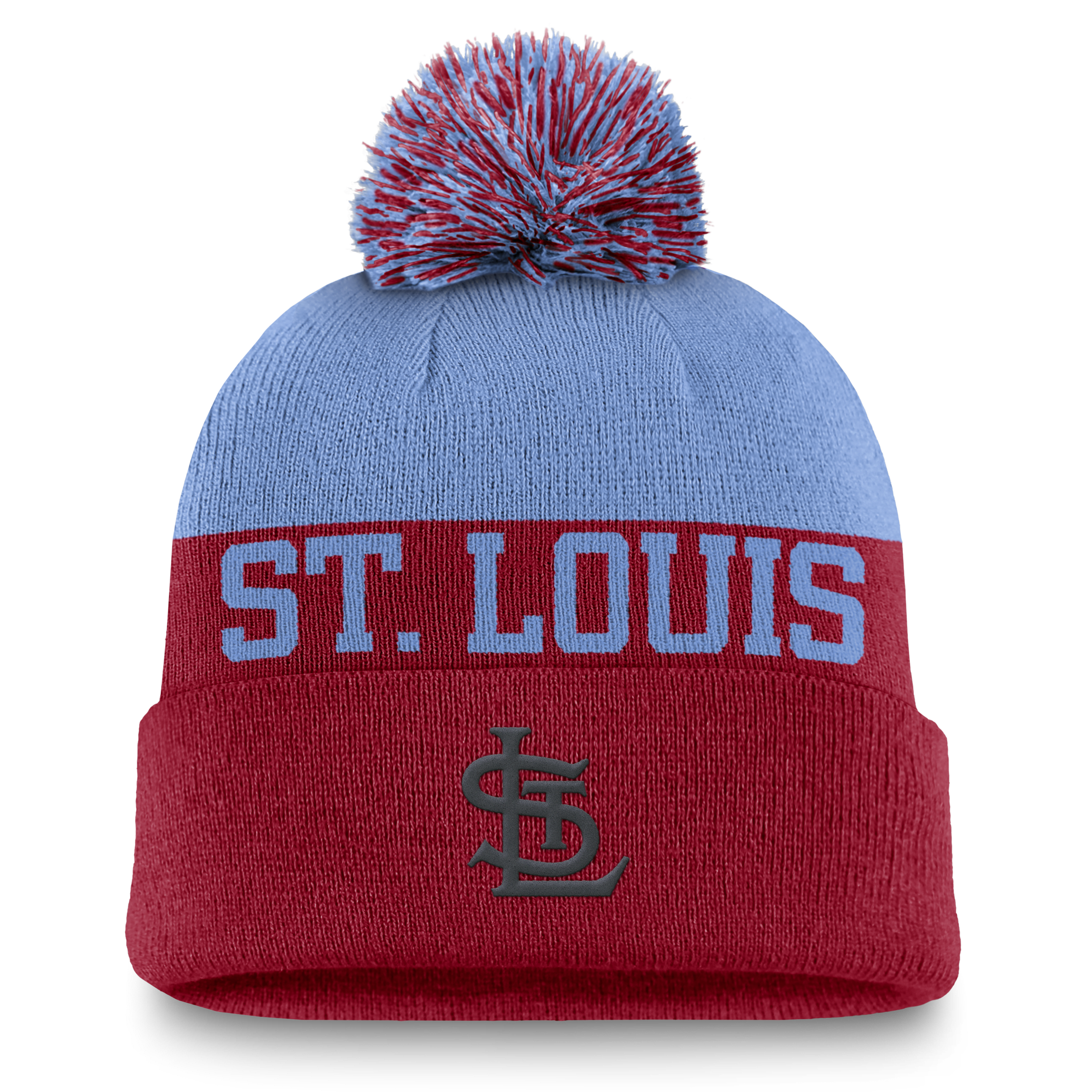 St. Louis Cardinals Rewind Peak Men's Nike MLB Cuffed Pom Beanie