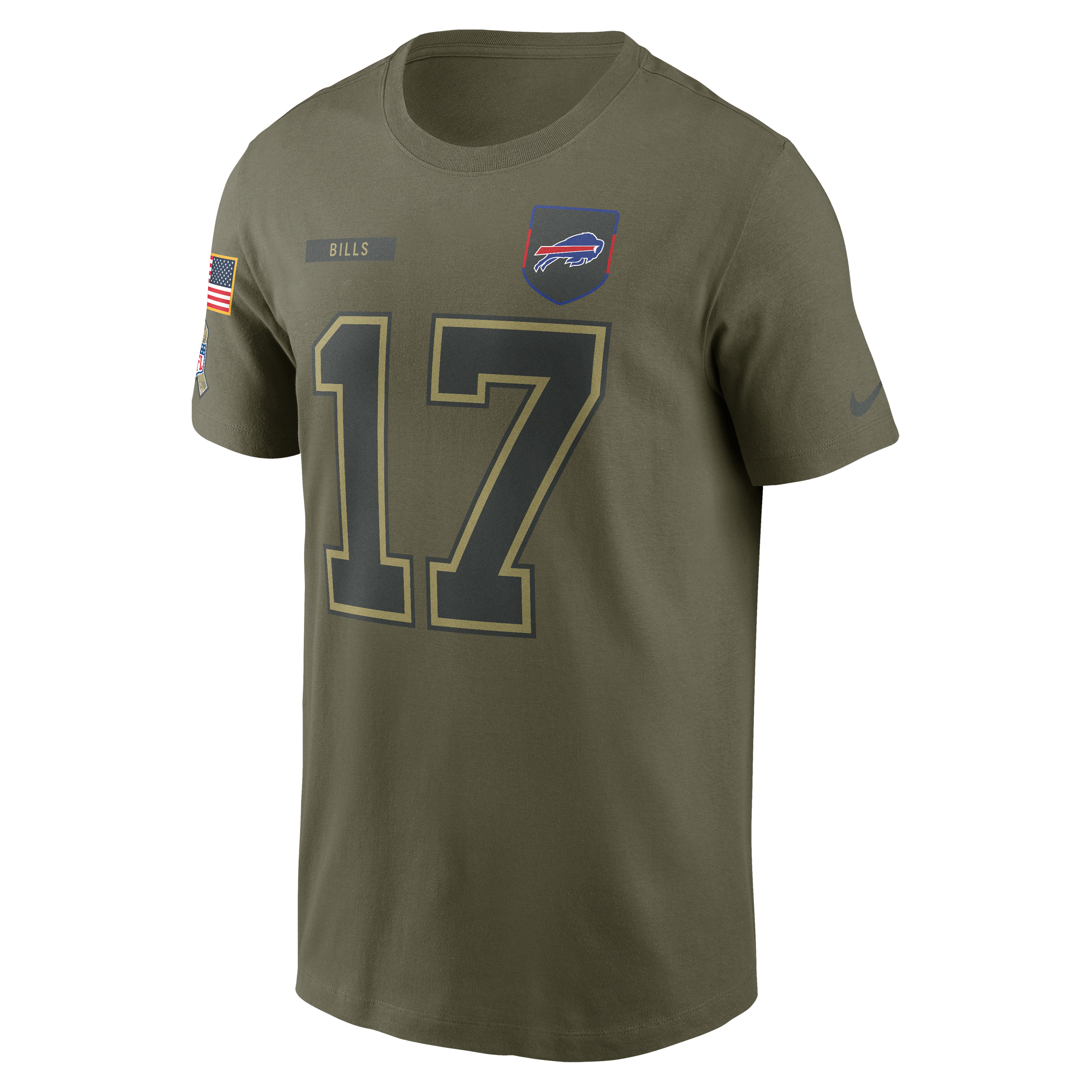 Josh Allen Buffalo Bills Salute To Service Men’s Nike NFL T-Shirt