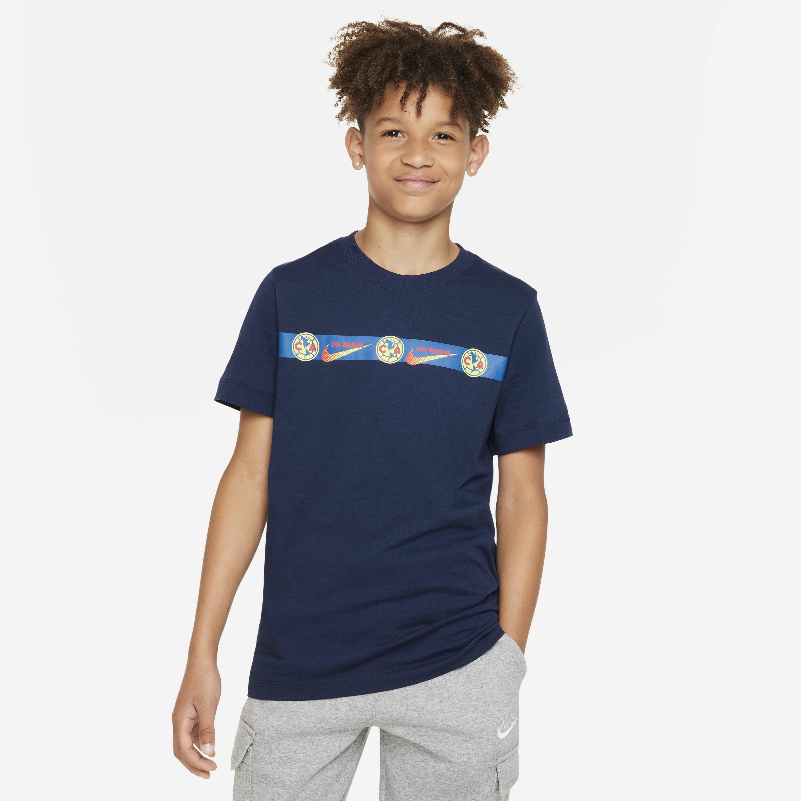 Club América Big Kids' Nike Soccer T-Shirt