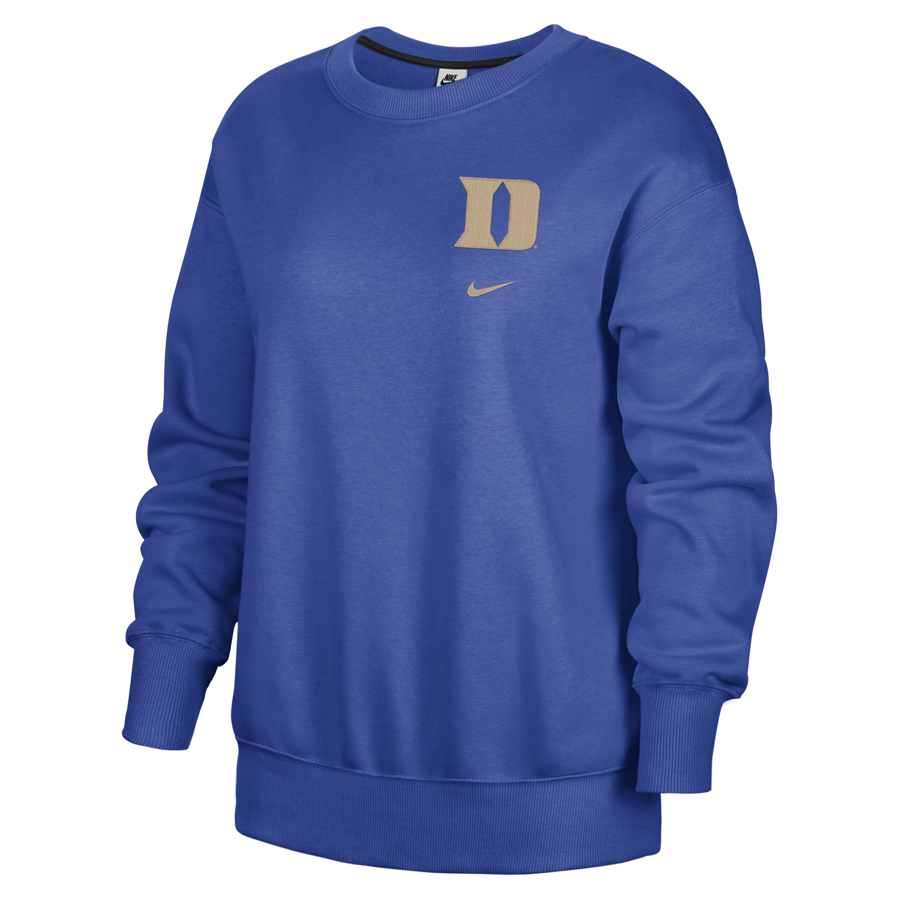 Duke Club Fleece Women's Nike College Oversized Fit Crew-Neck Sweatshirt