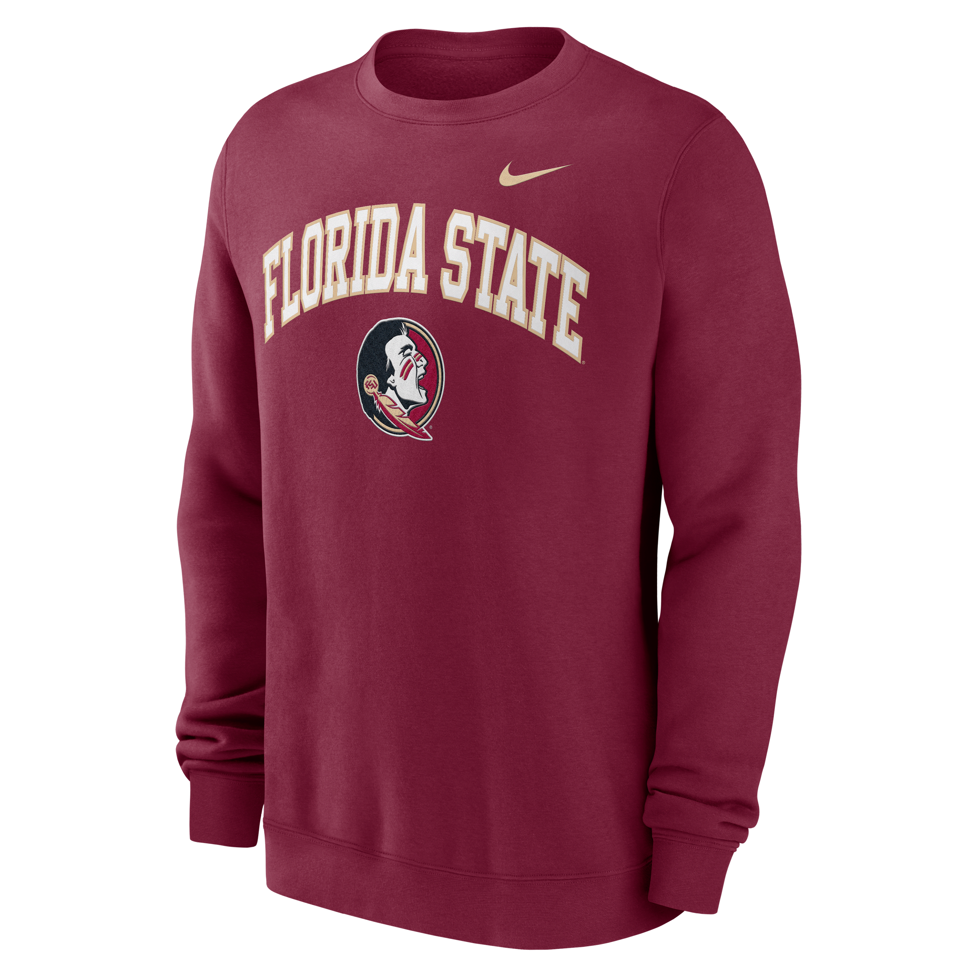 Florida State Arch Men's Nike College Pullover Crew