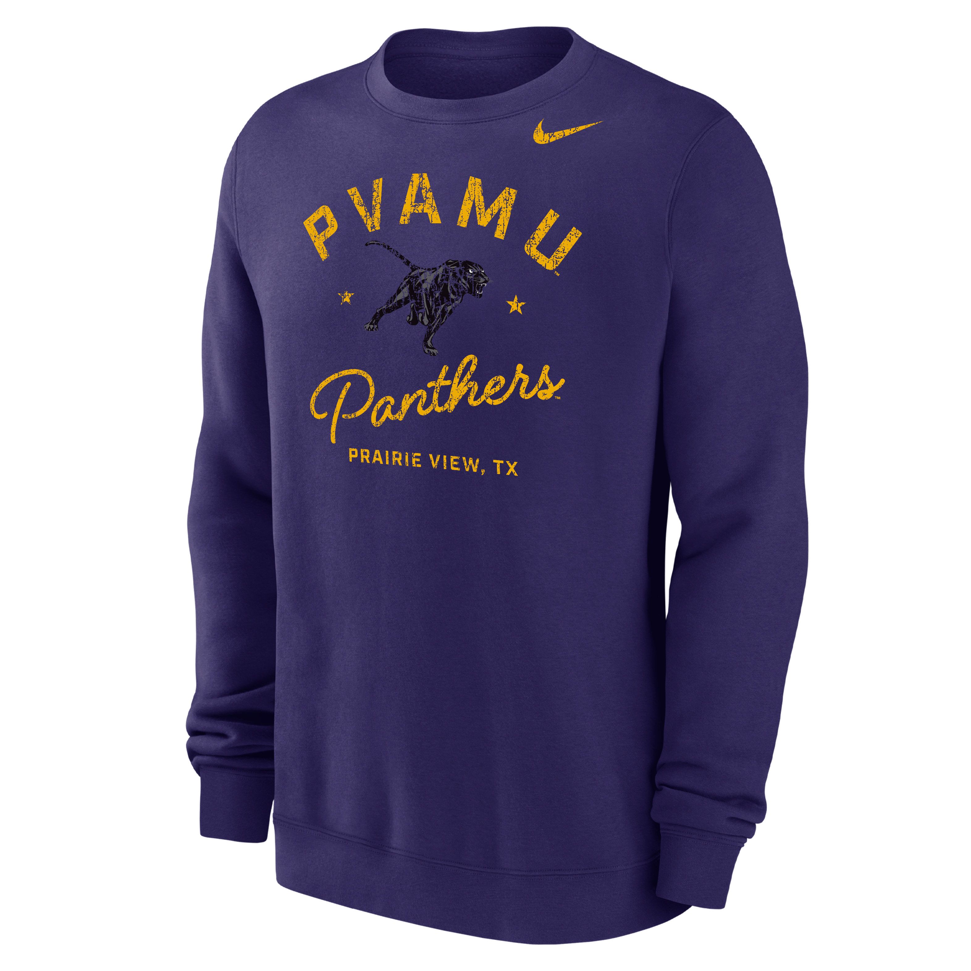 Nike Club Fleece College (Prairie View A&M University) Men’s Crew-Neck Sweatshirt