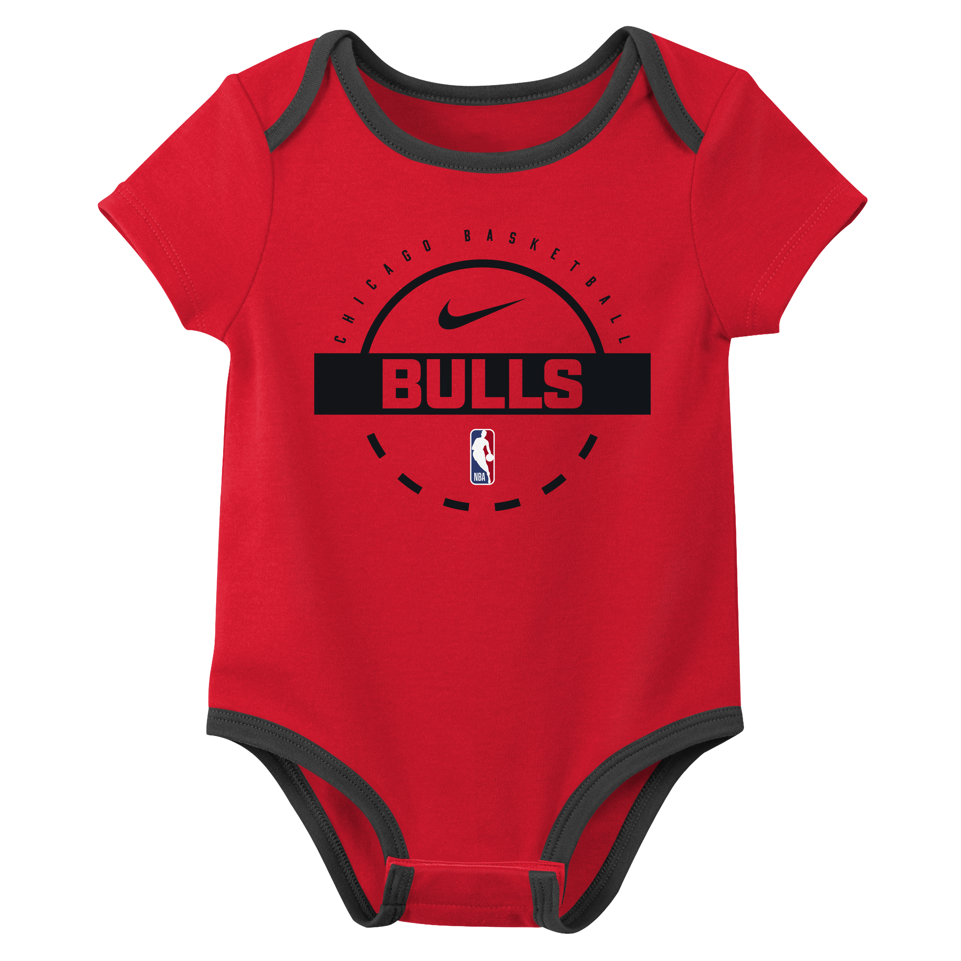 Nike "Chicago Bulls" Baby (0-3M) NBA Bodysuit (2-Pack)