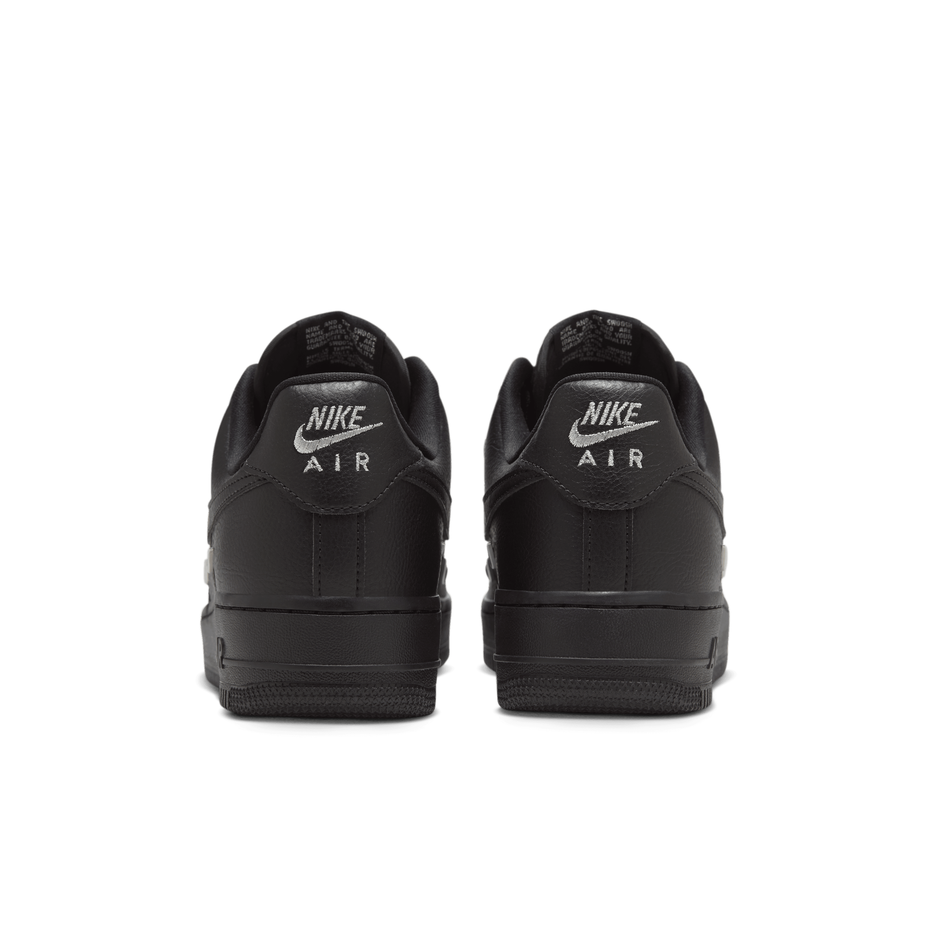 air force 1 black swoosh womens