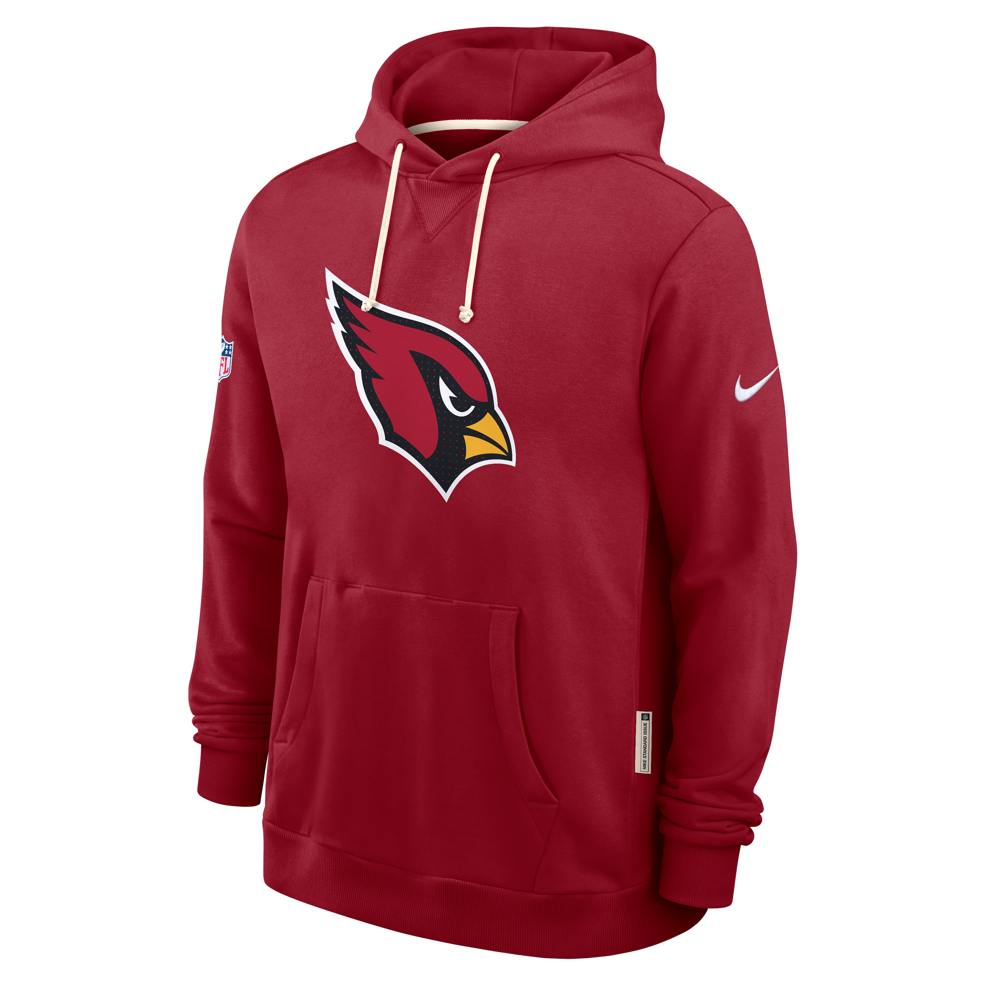 Arizona Cardinals Initial Home Sideline Men's Nike Dri-FIT NFL Pullover Hoodie