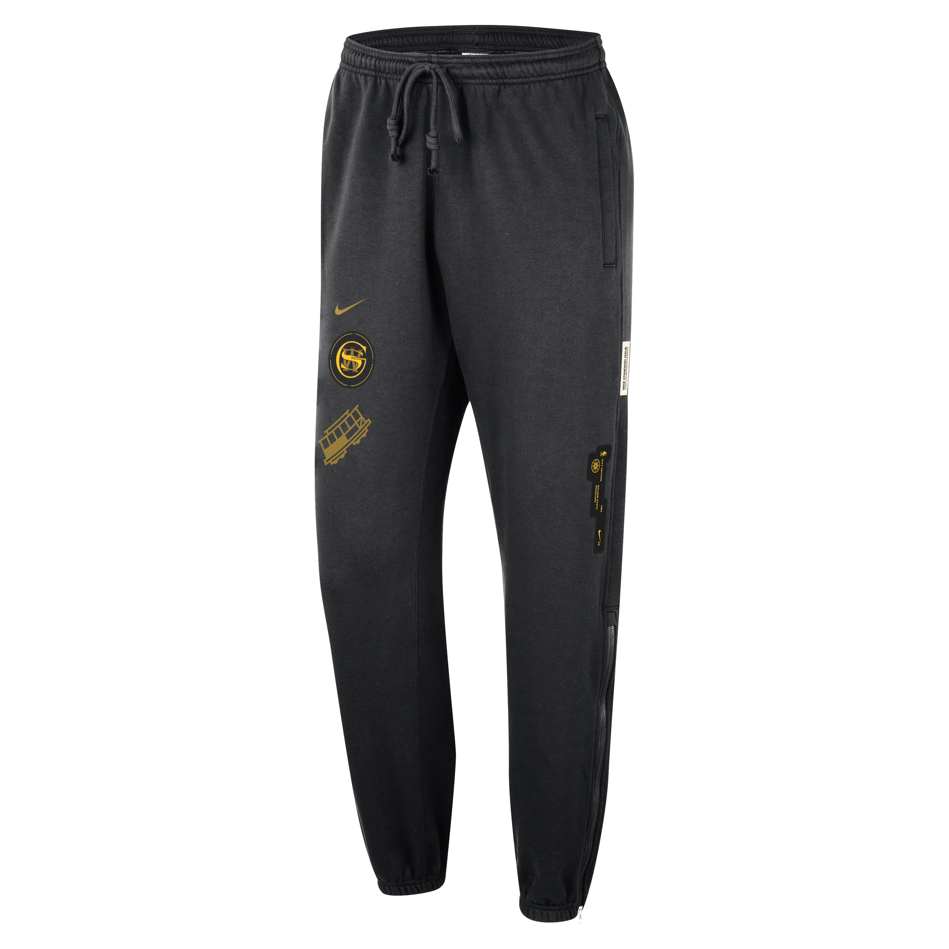 Golden State Warriors Standard Issue City Edition Men's Nike NBA Courtside Pants